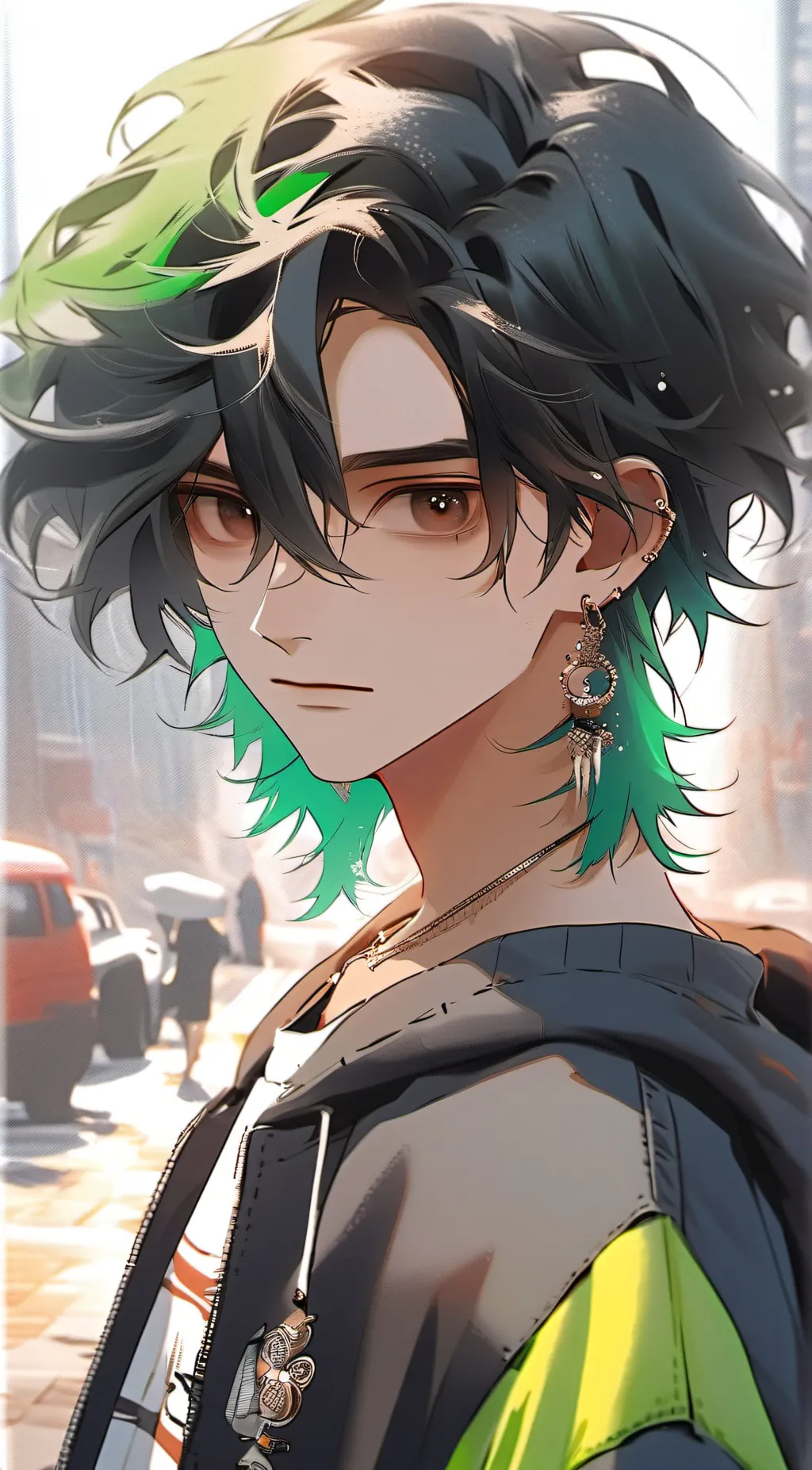 ai character: leo background