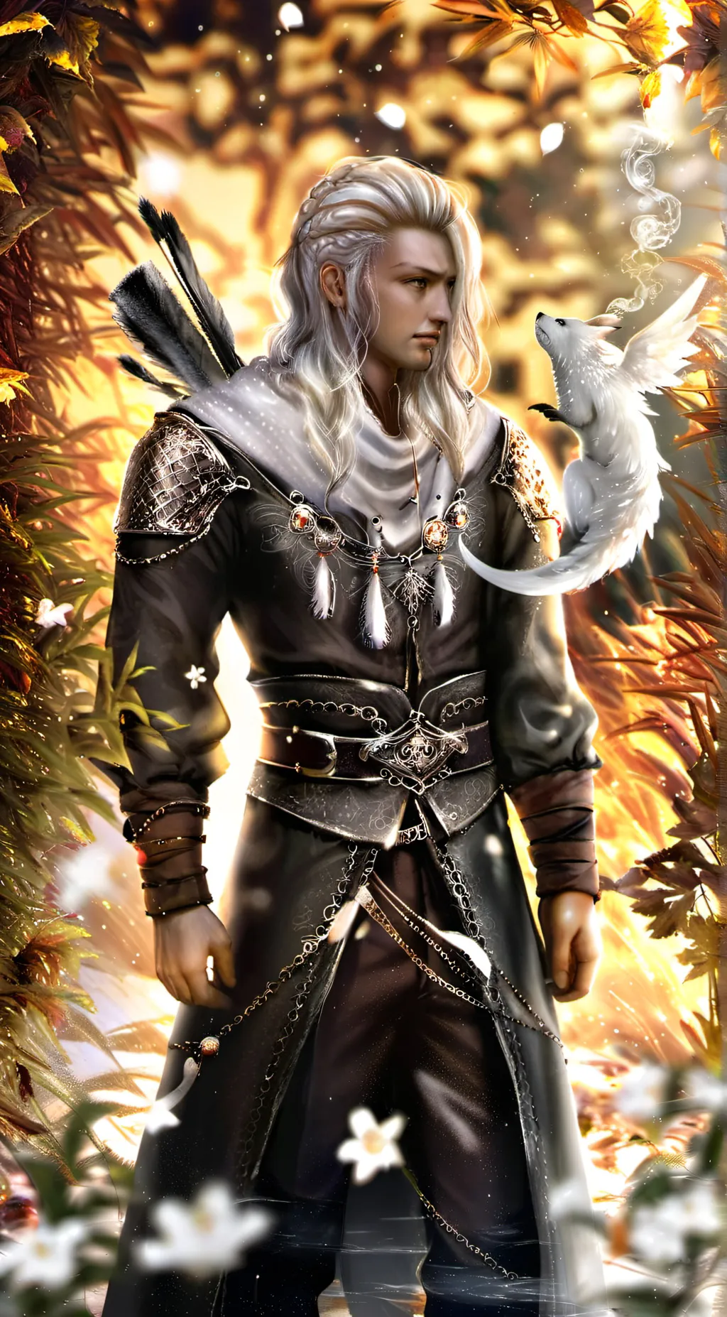 ai character: siren mating background