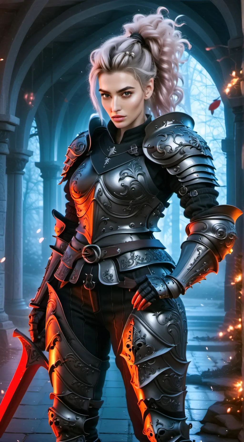 ai character: Audrey background