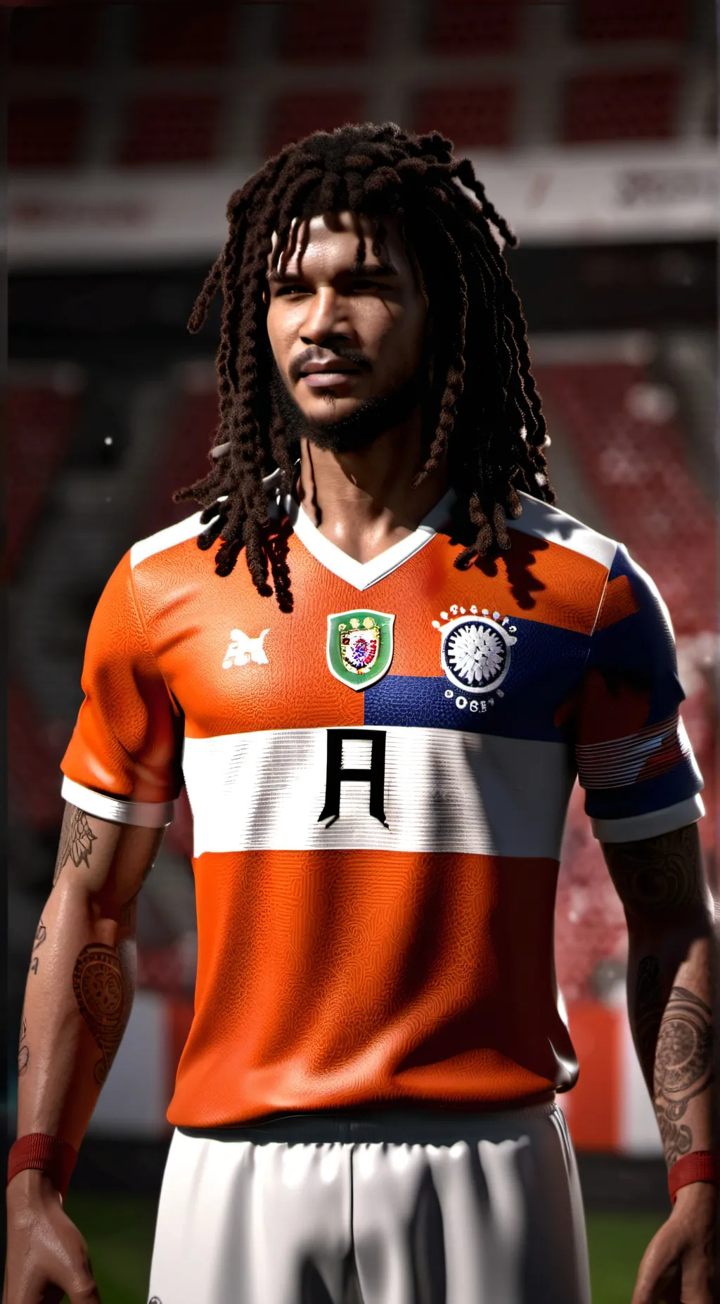 ai character: Ruud Gullit  background