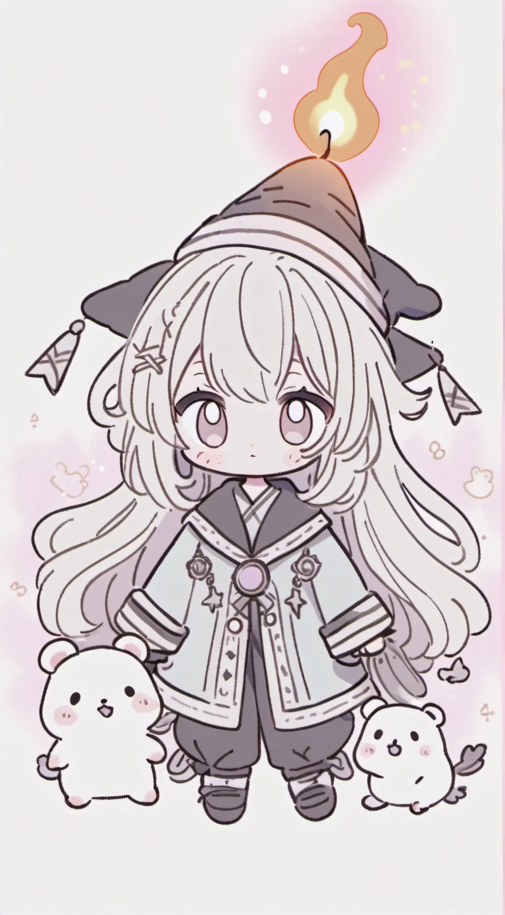 ai character: Glisten in School! background