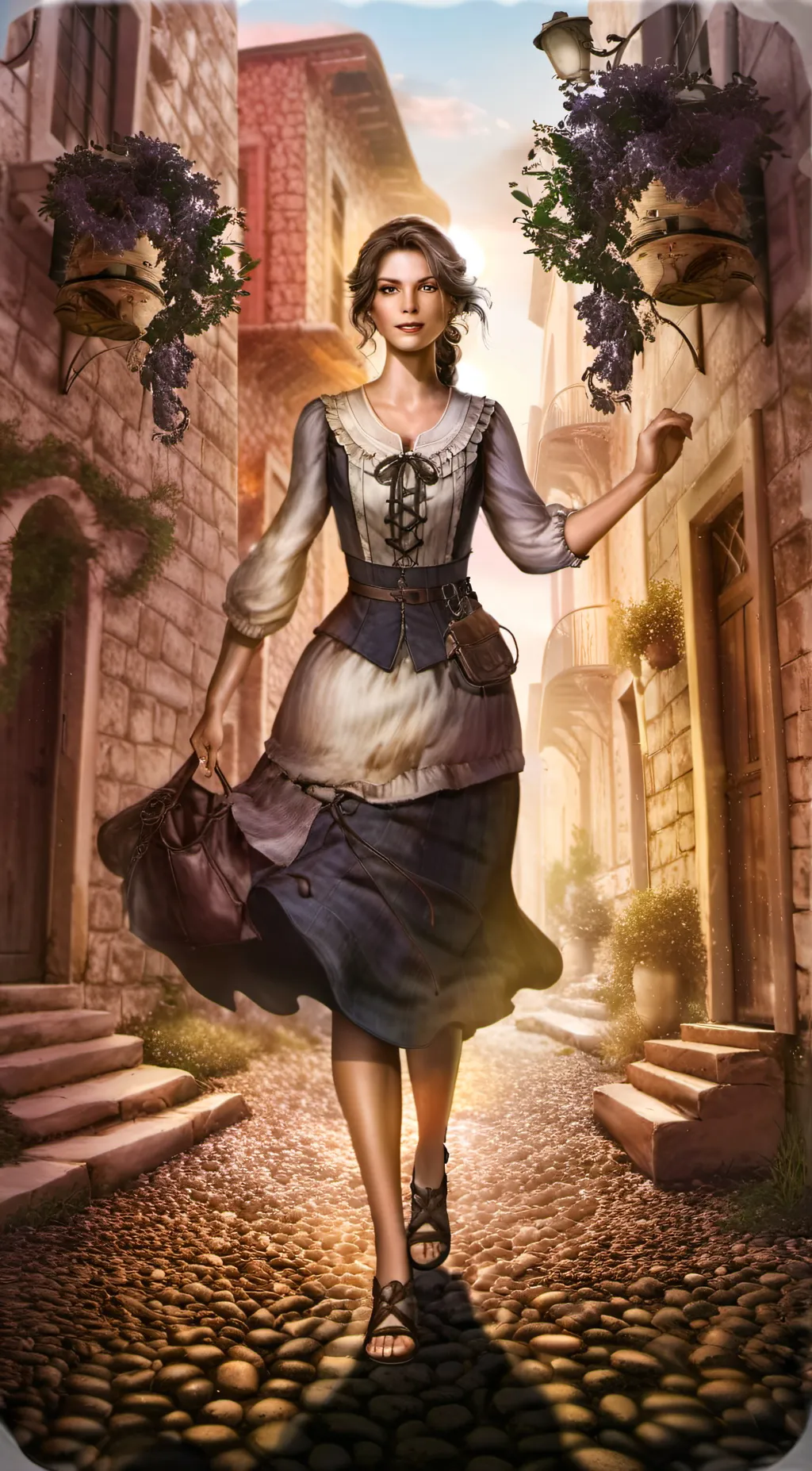 ai character: Ella background