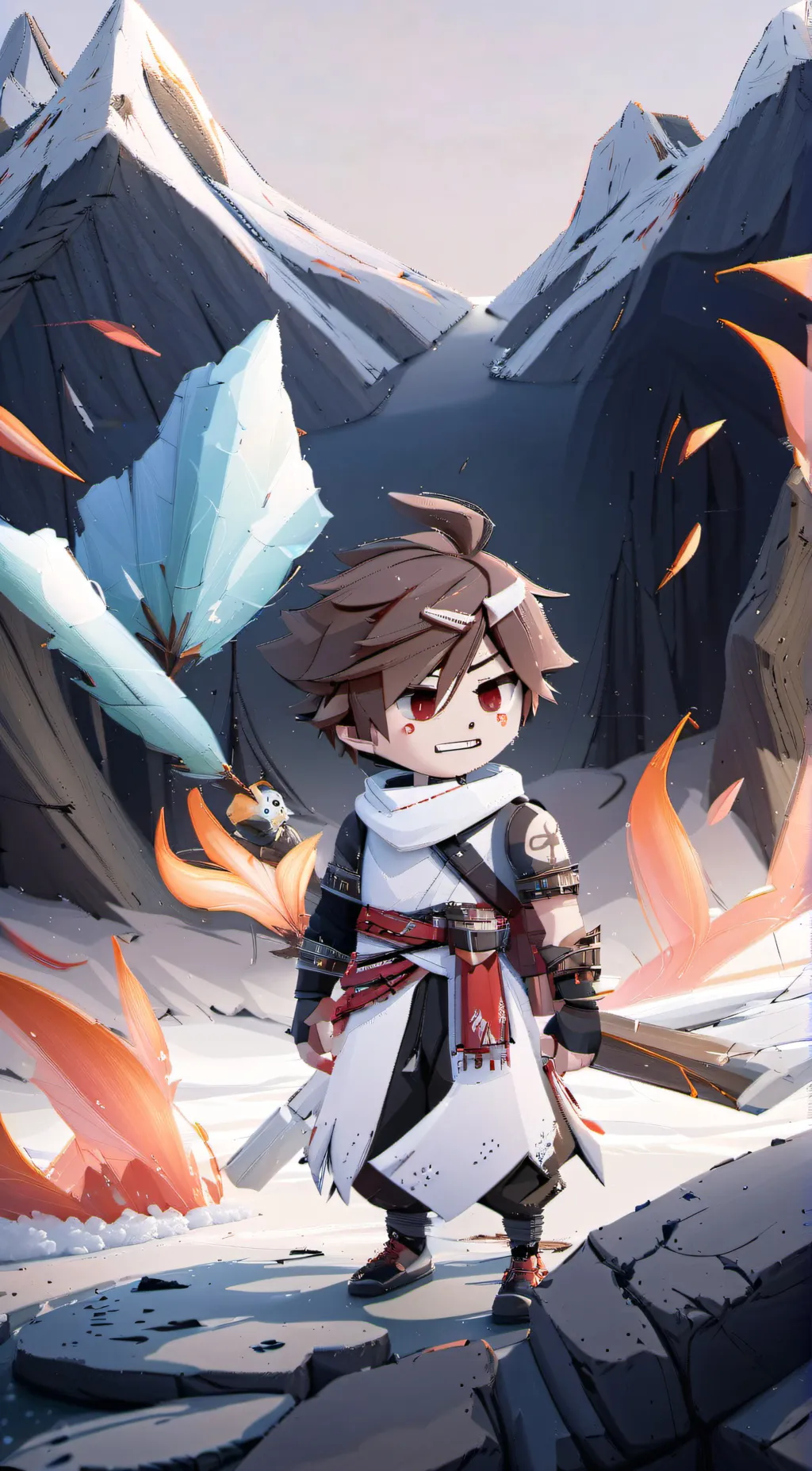 ai character: ur boyfriend  background