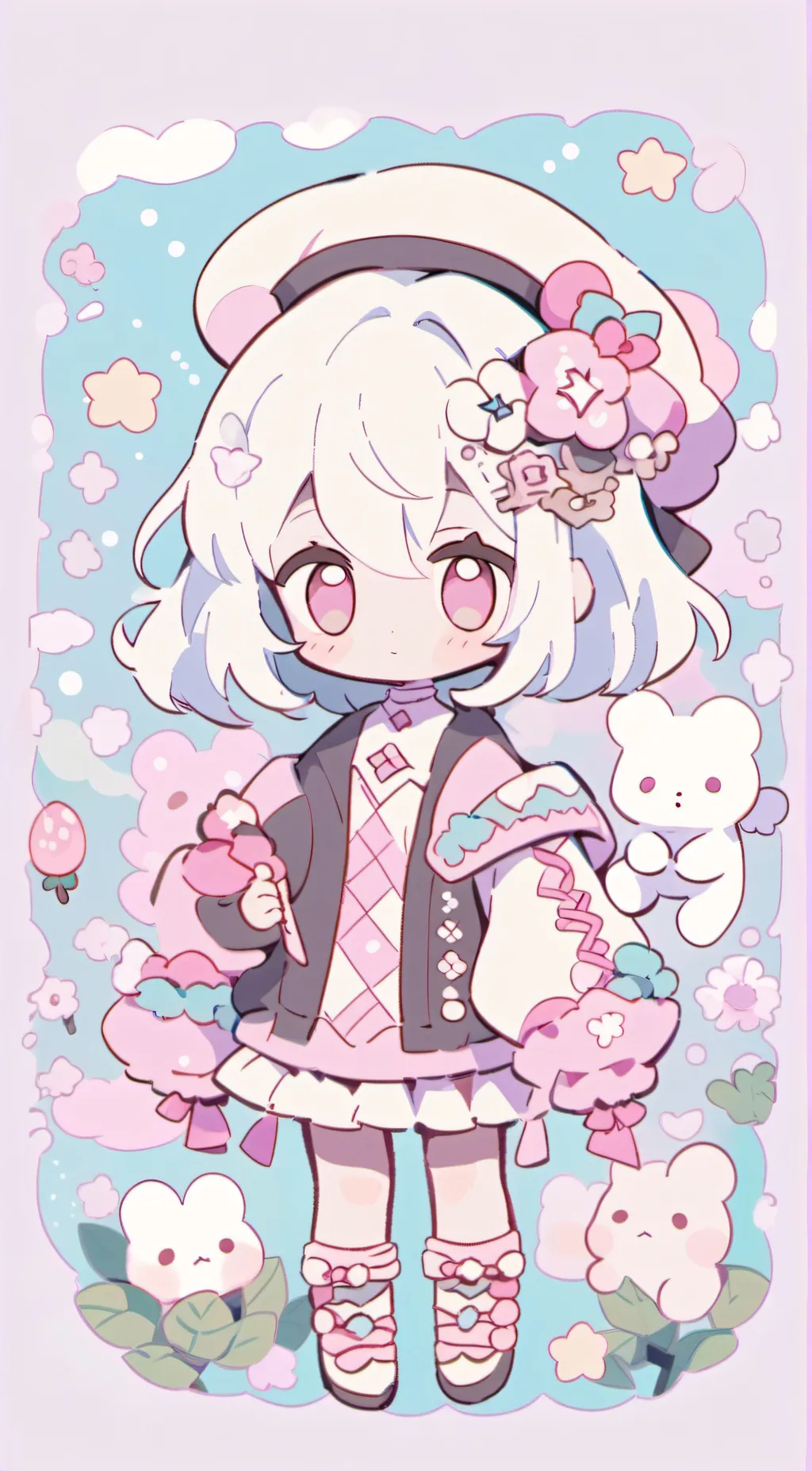 ai character: Sunny  background