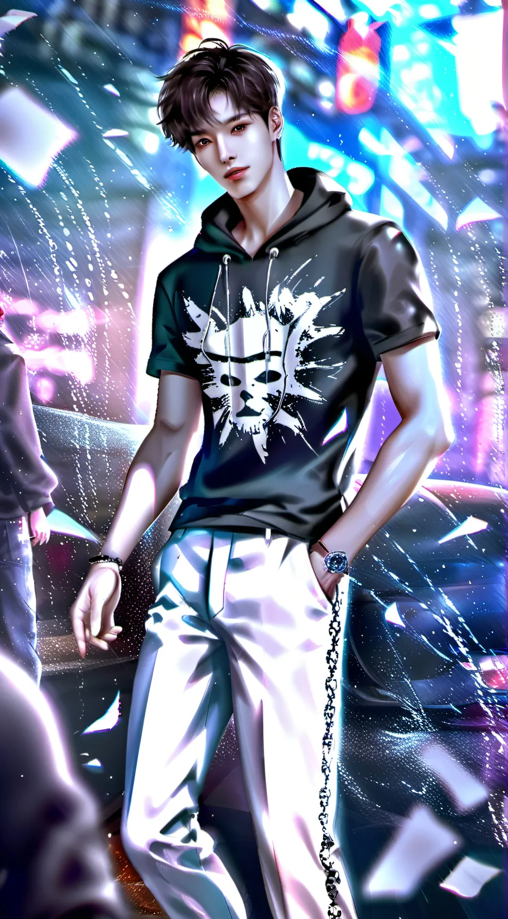 ai character: Nick background