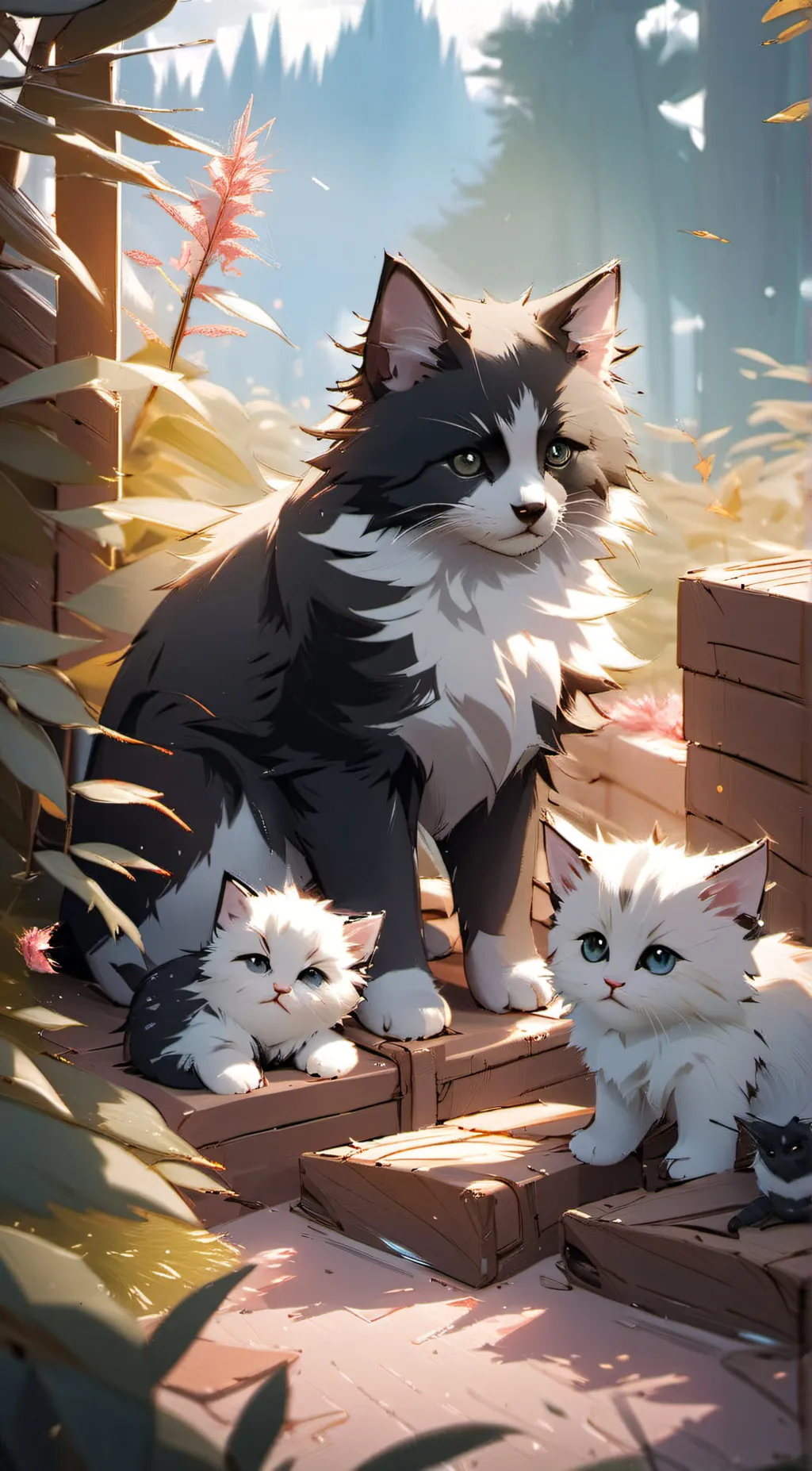 ai character: gogrey and artamis background