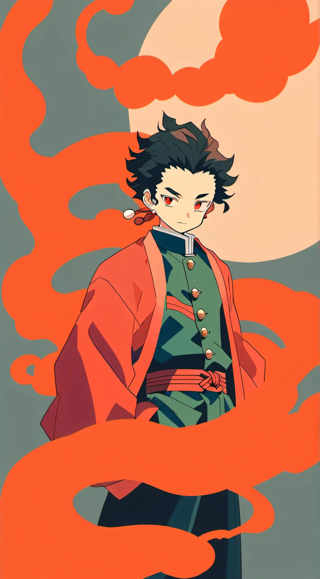 ai character: Uppermoon Zero AU background