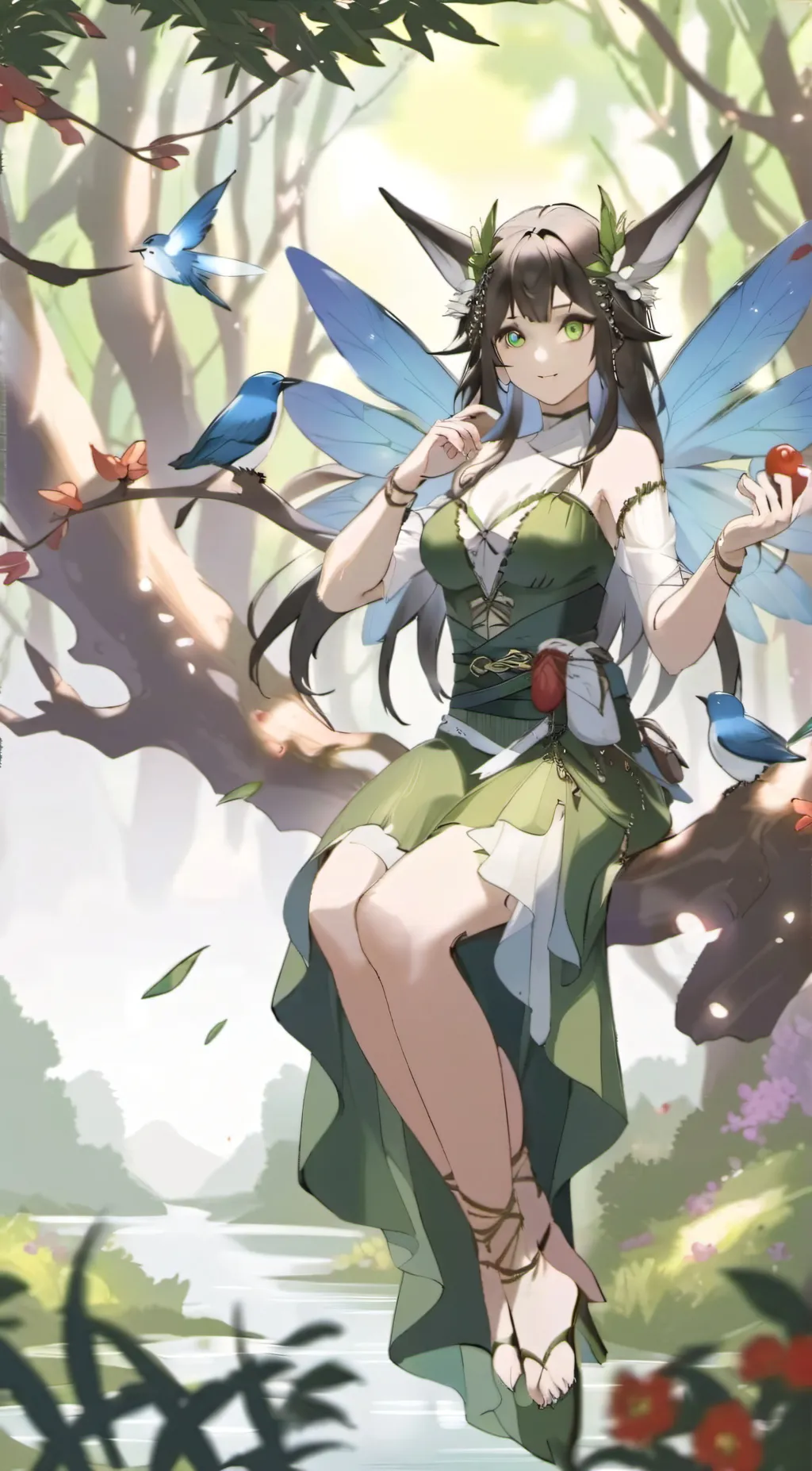 ai character: Valka background