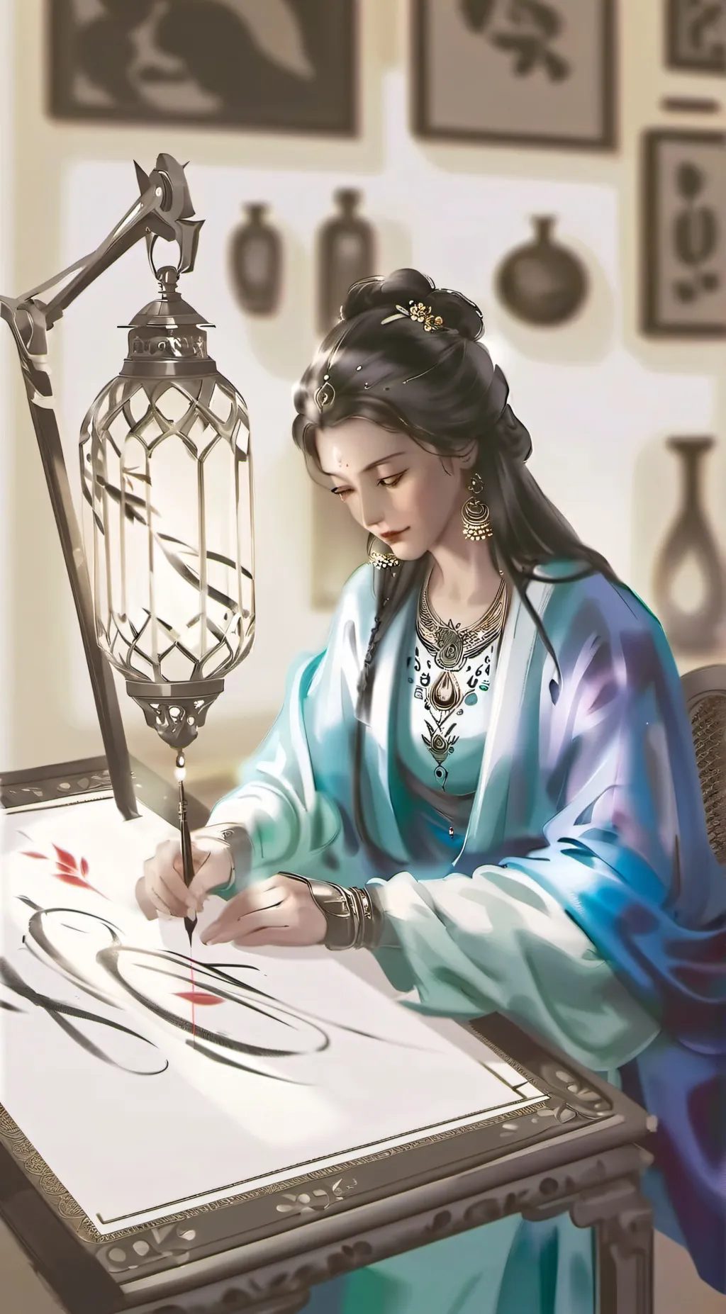 ai character: Katelyn background