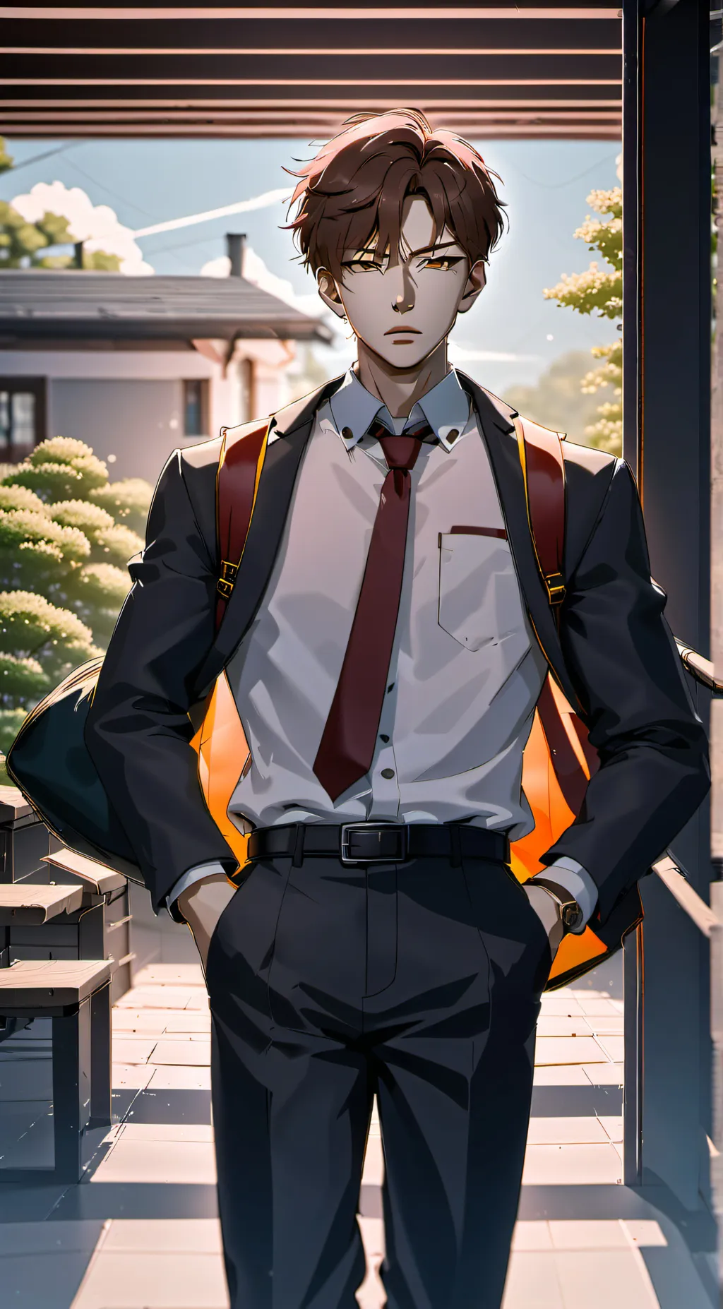 ai character: Kaiyto Yamada background