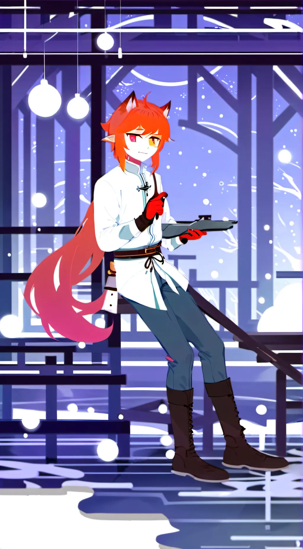 ai character: Arlo🌙 background