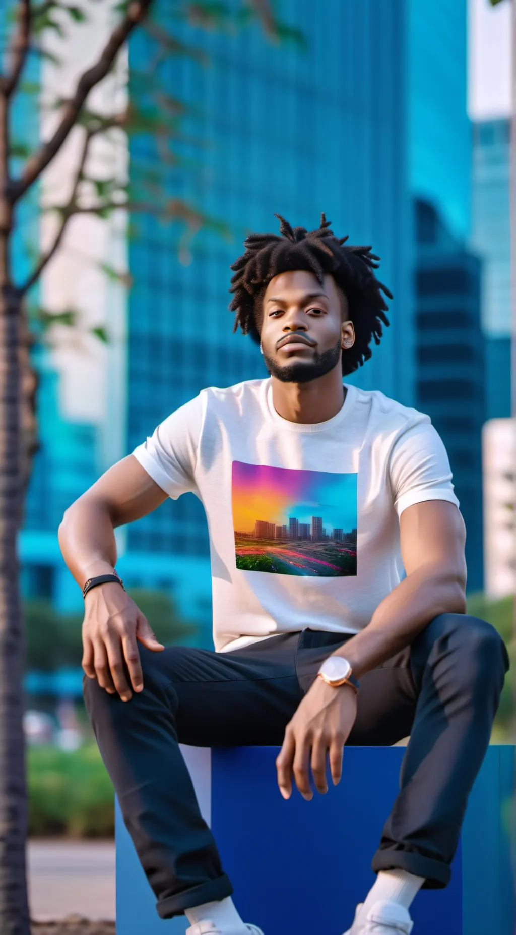 ai character: Coryxkenshin  background