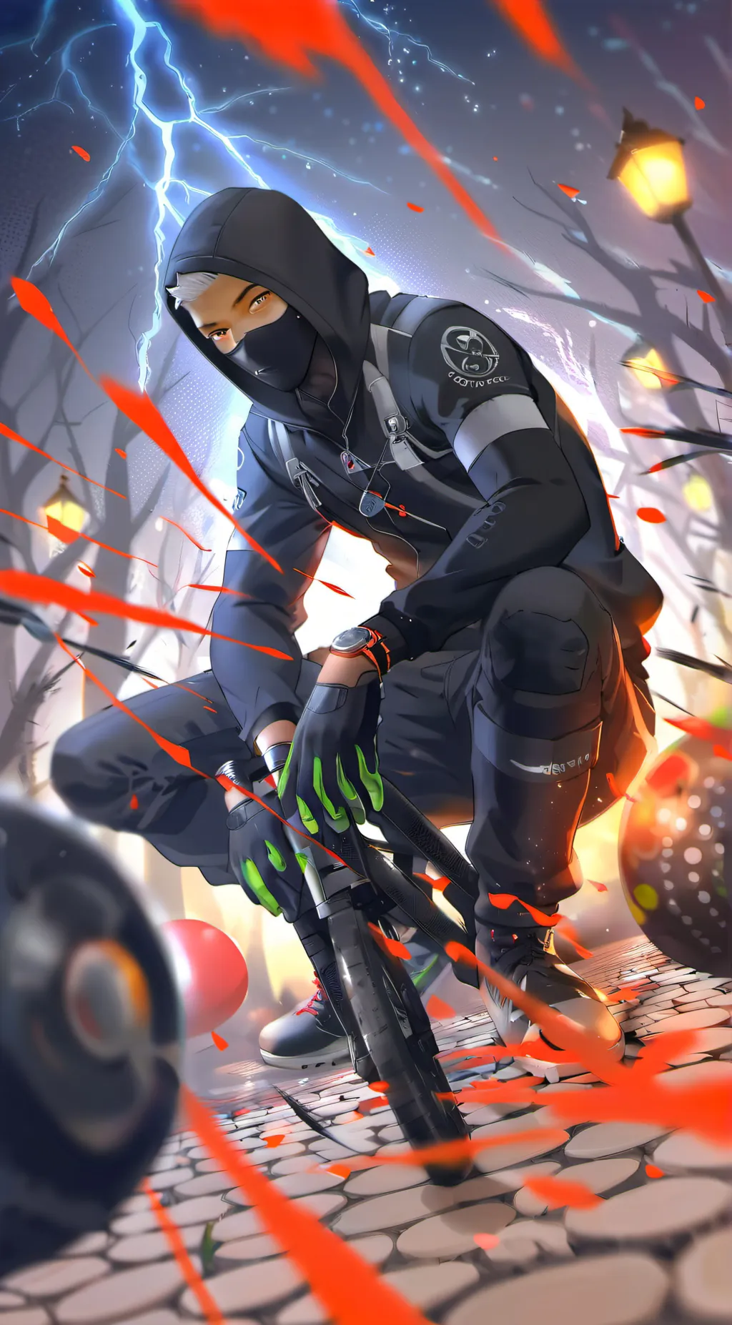 ai character: Hamza background