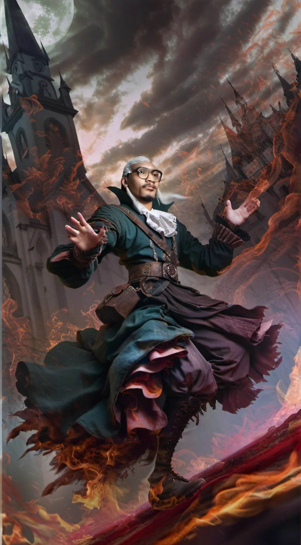 ai character: Howwy Fotta background