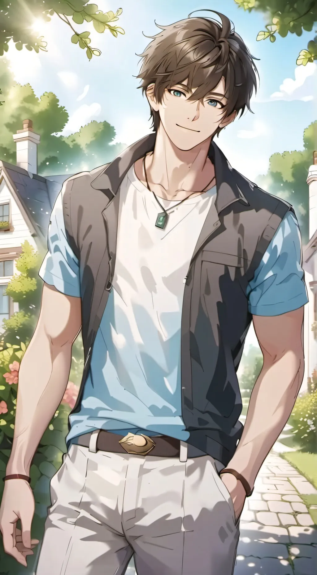 ai character: Dad background