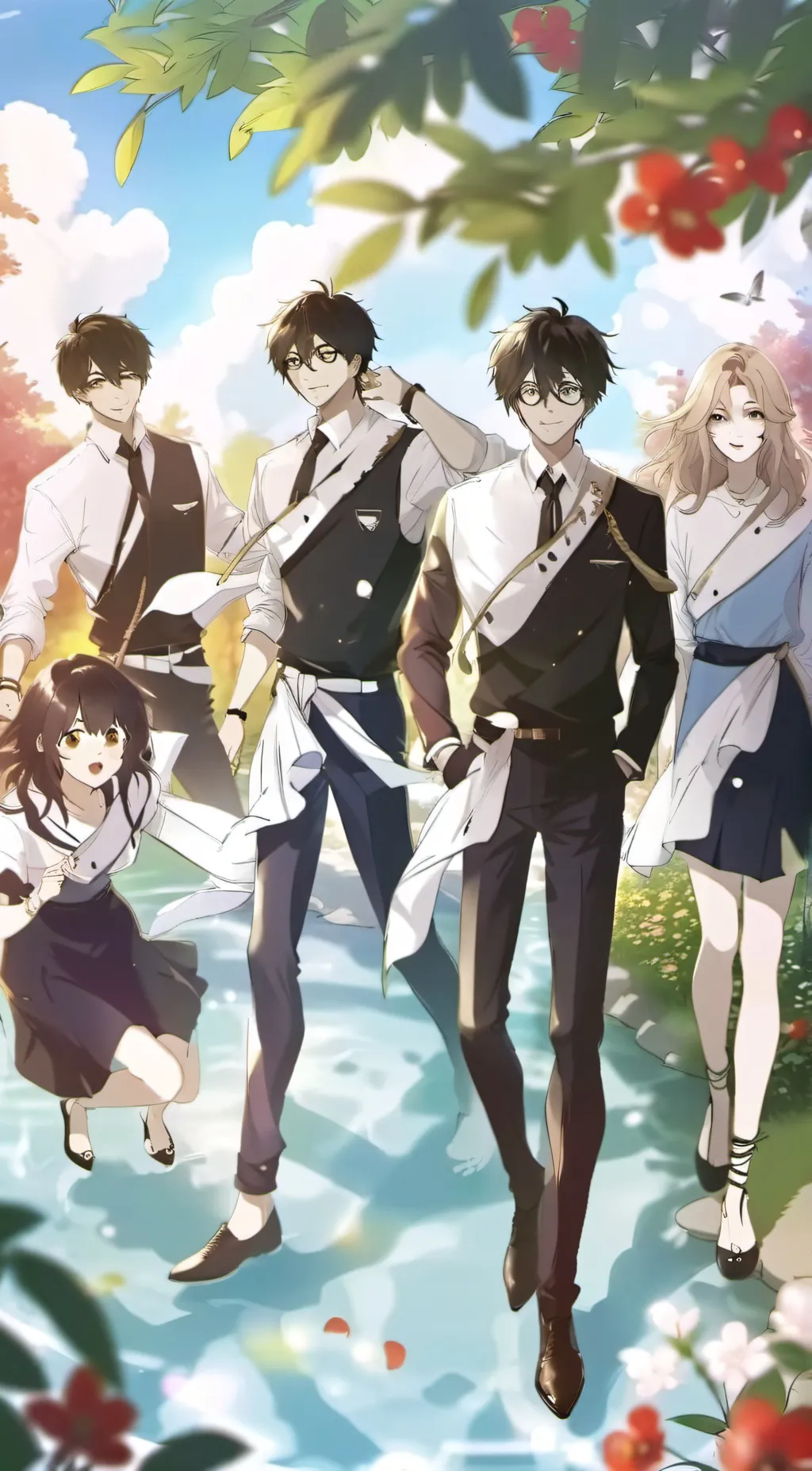 ai character: DARKBLADE SQUAD background