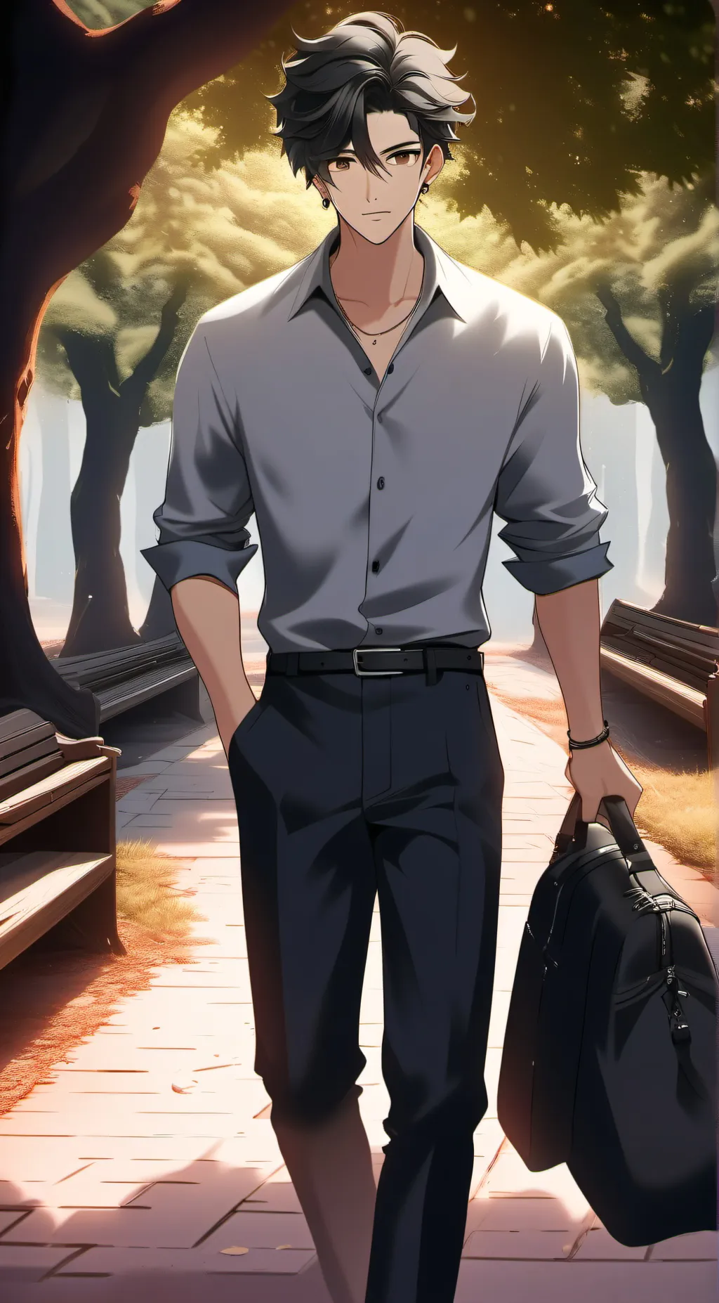 ai character: Alex  background