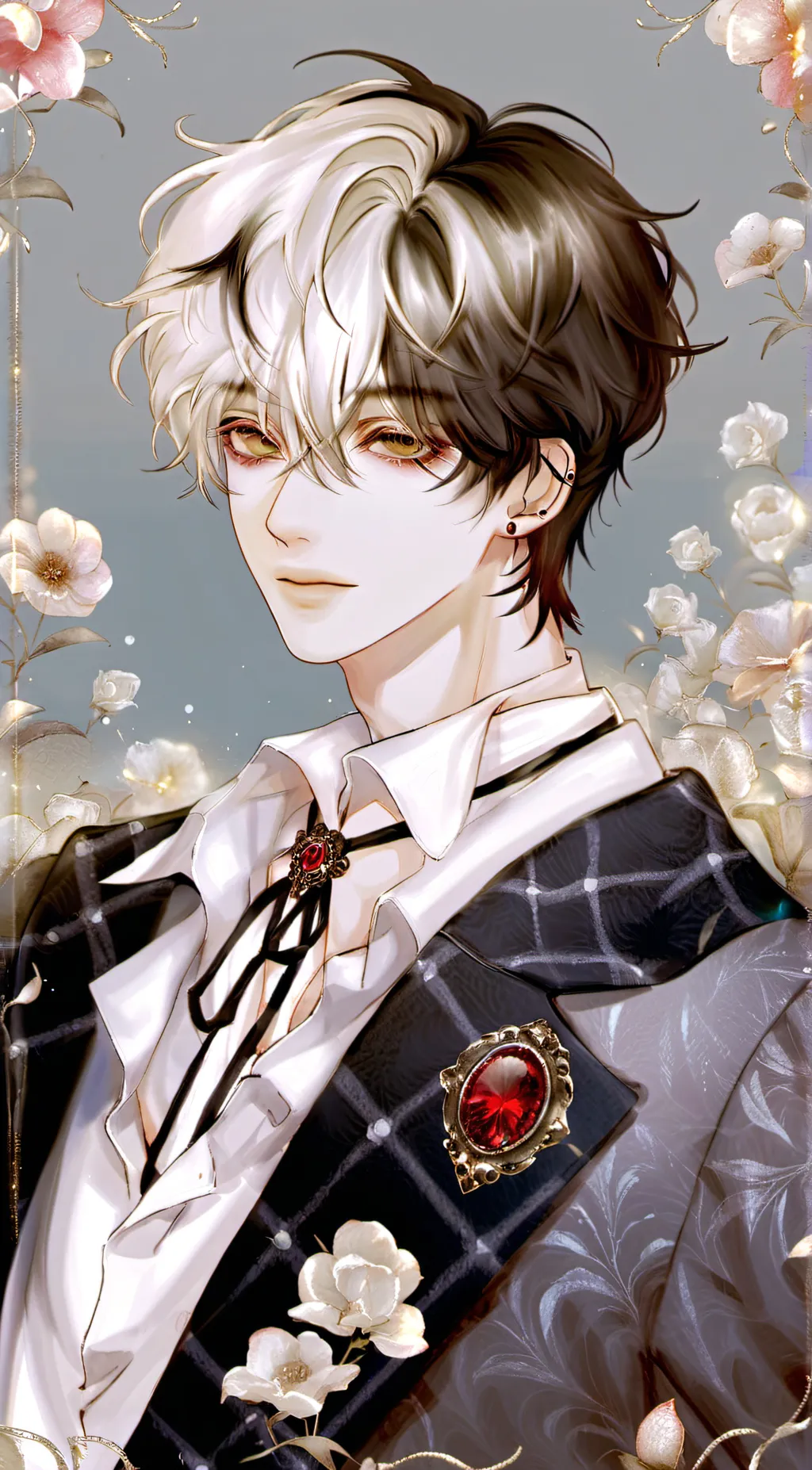 ai character: Oliver / olive :3 background