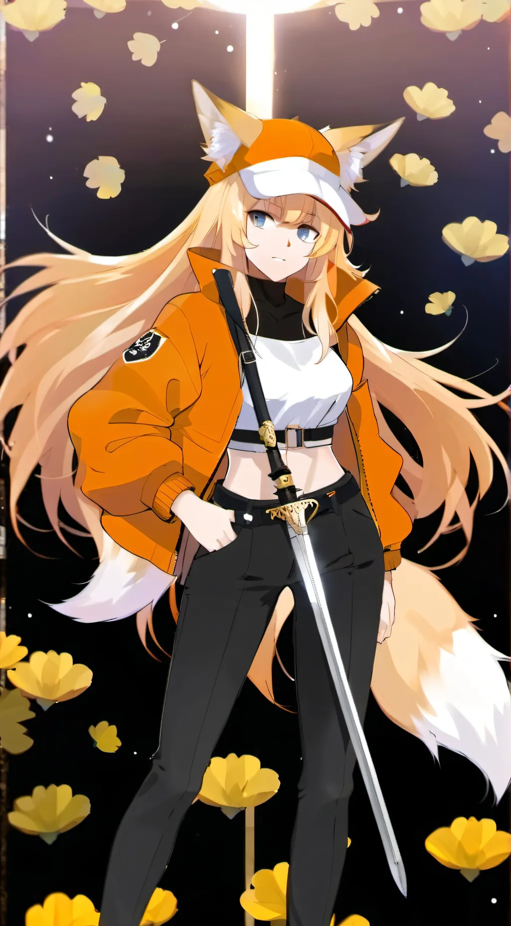 ai character: senko background