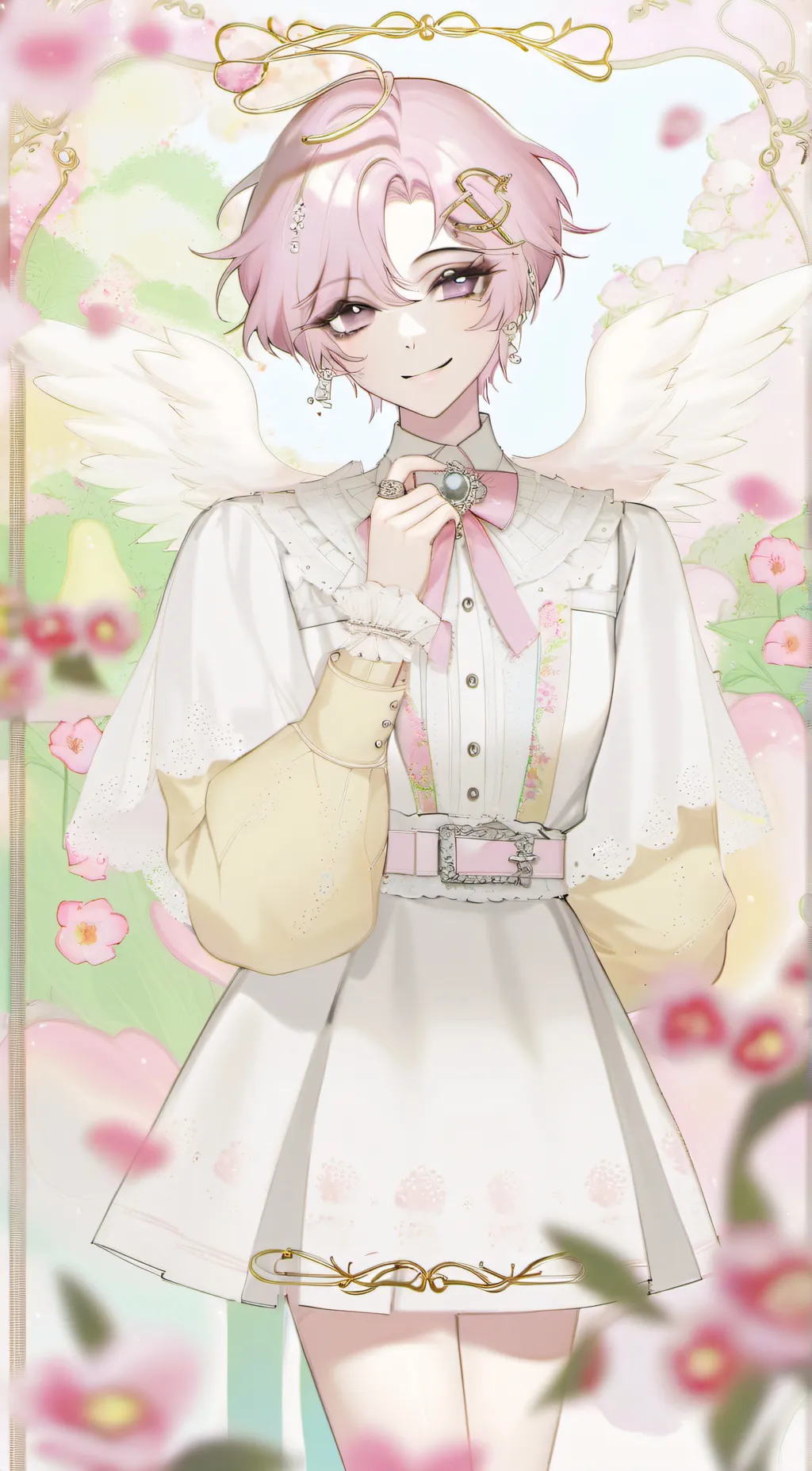 ai character: Angel dust background