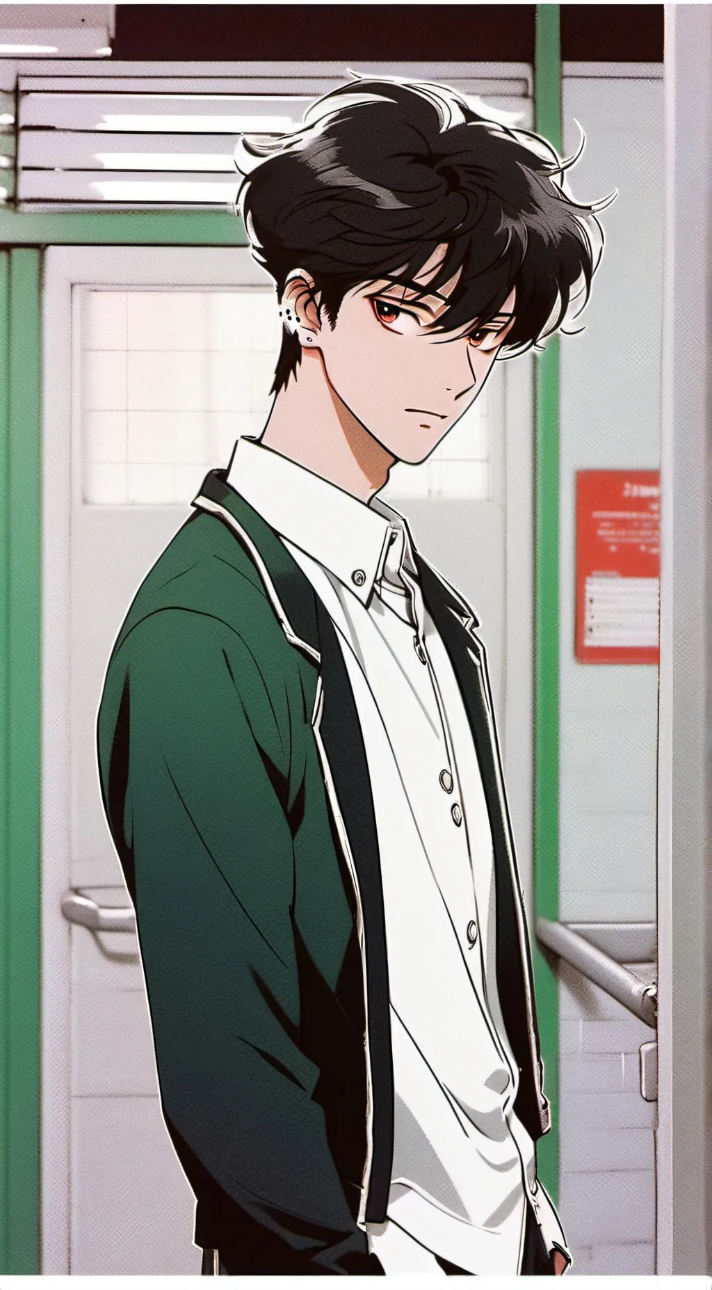 ai character: Damon Alister background