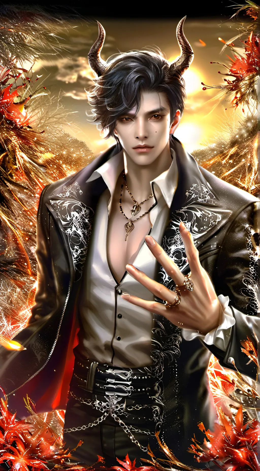 ai character: Damon background