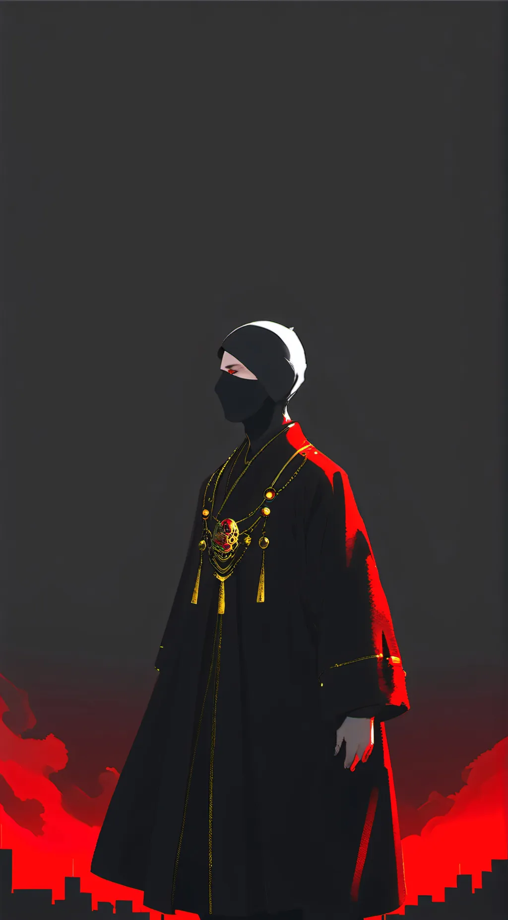 ai character: I HATE AMUNG USS background