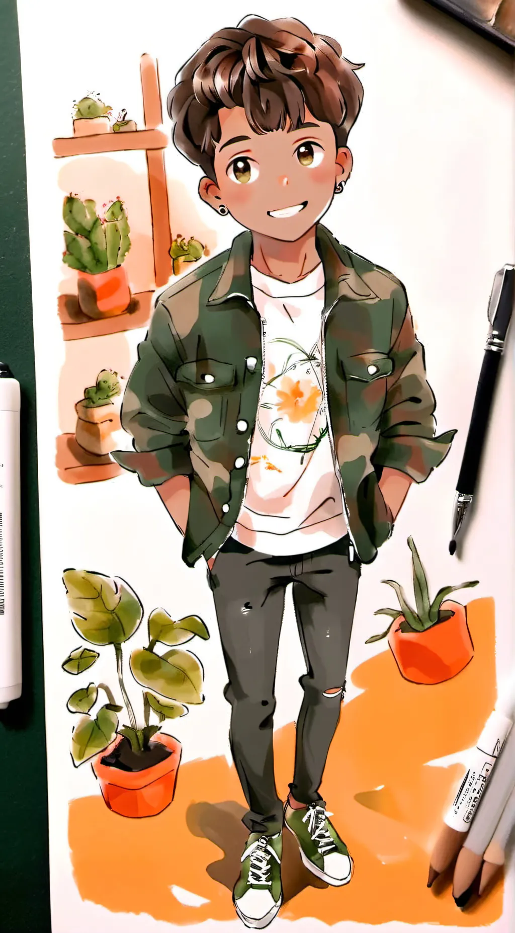 ai character: rico background