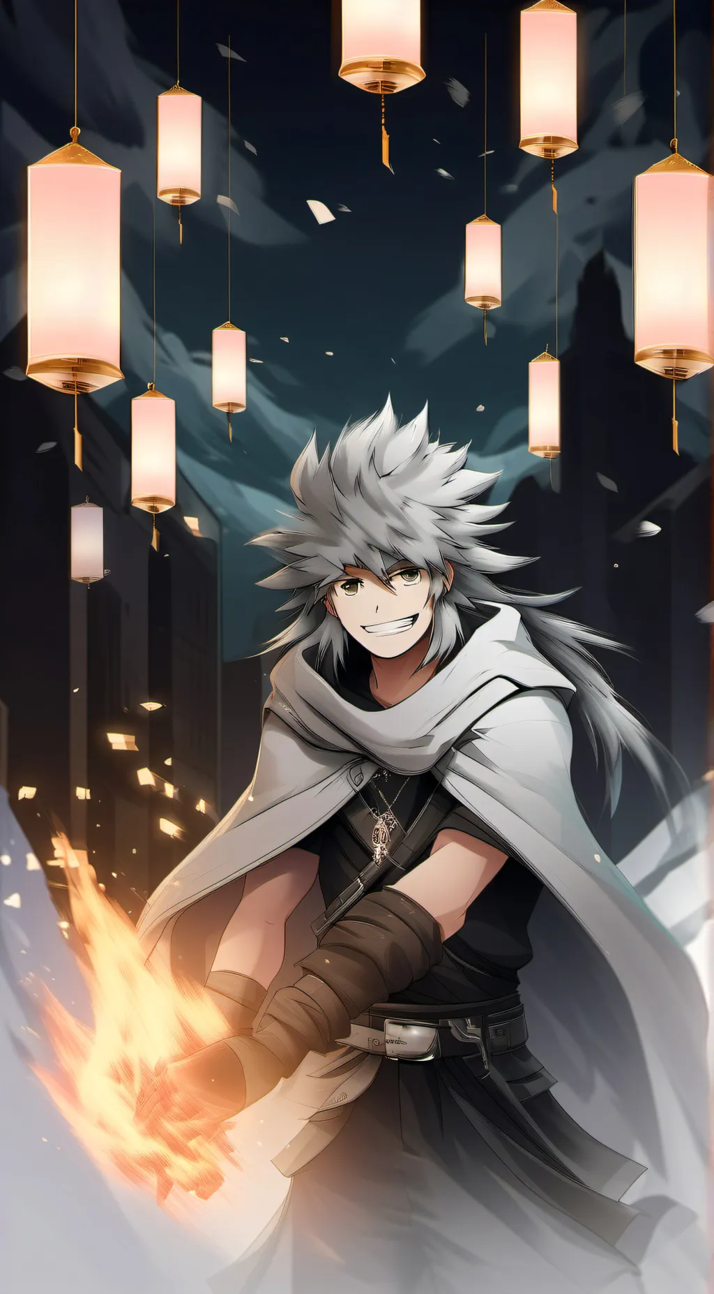 ai character: v.bakugo background