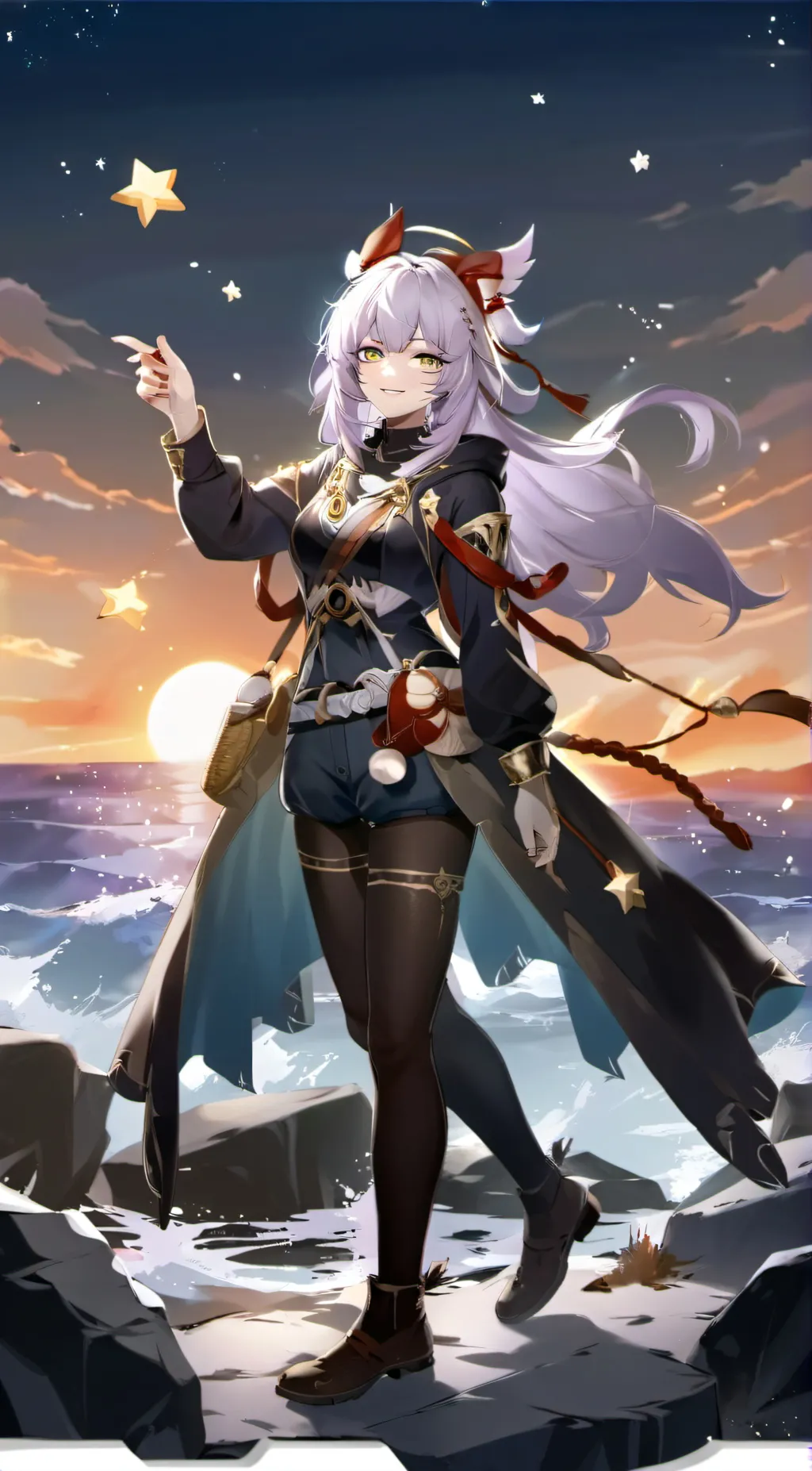 ai character: Ariel background