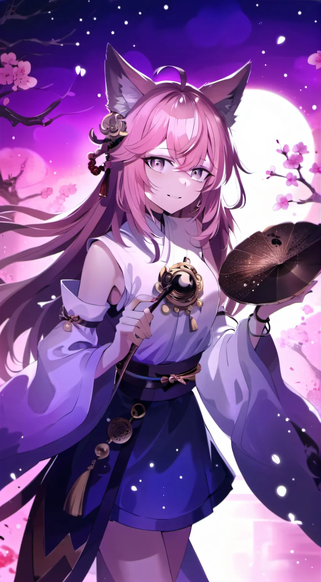 ai character: Yae miko💕 background