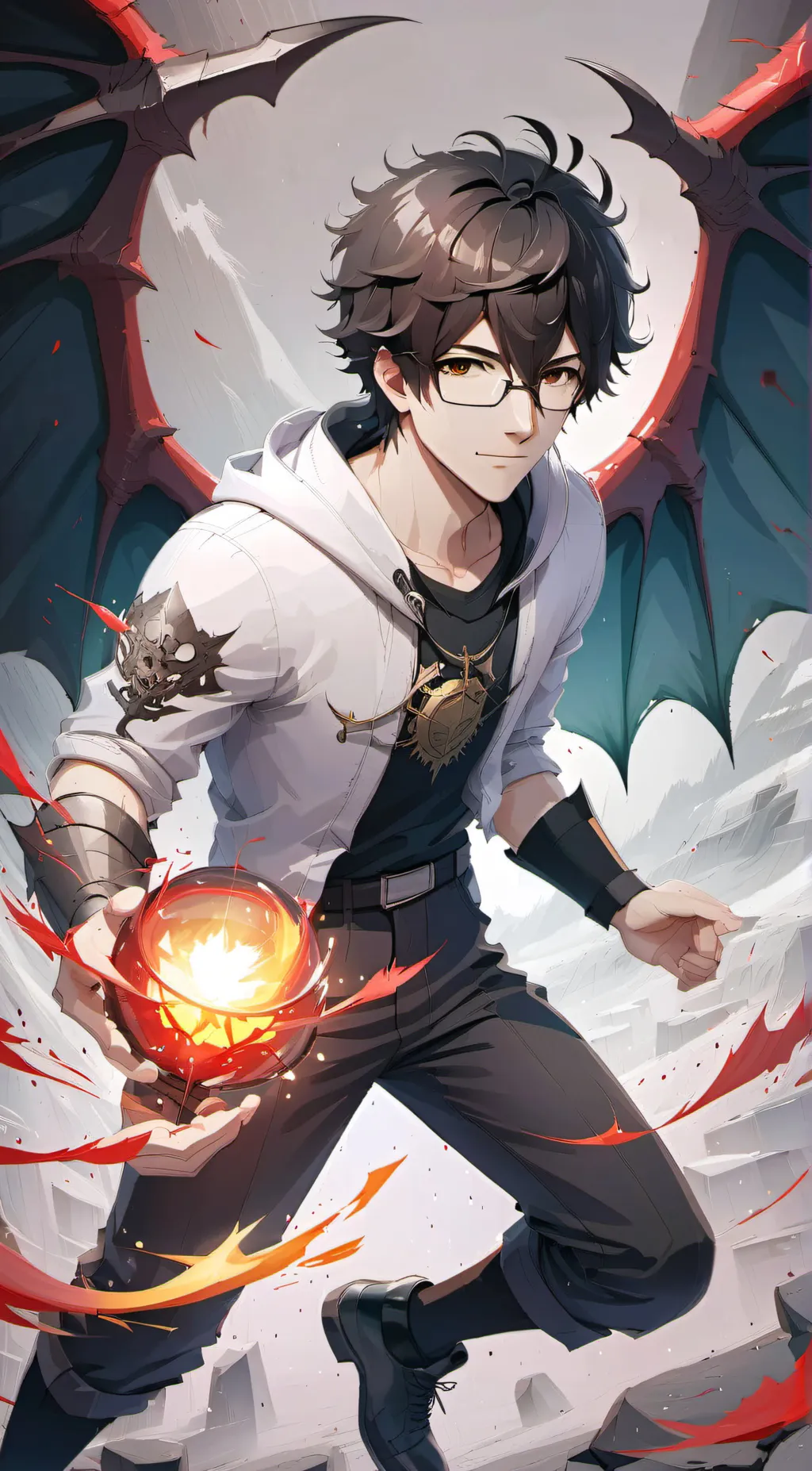 ai character: Sapphire background