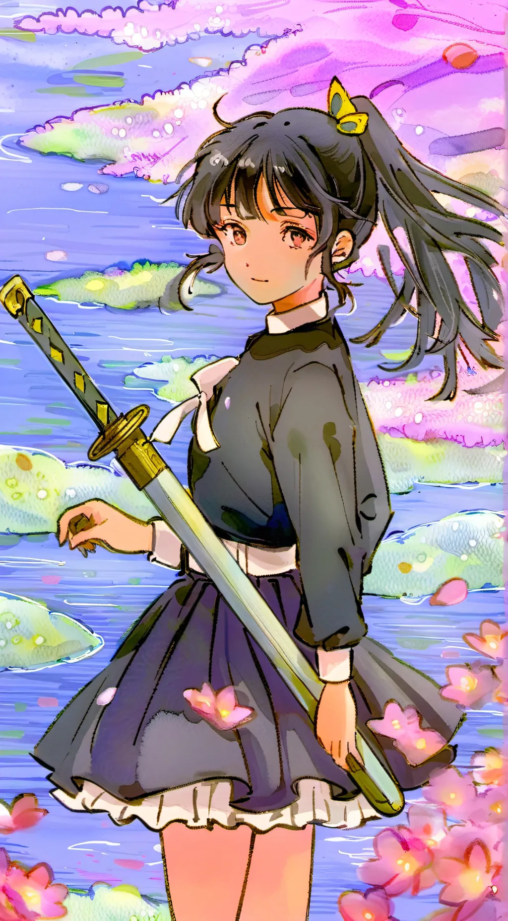 ai character: kanao background