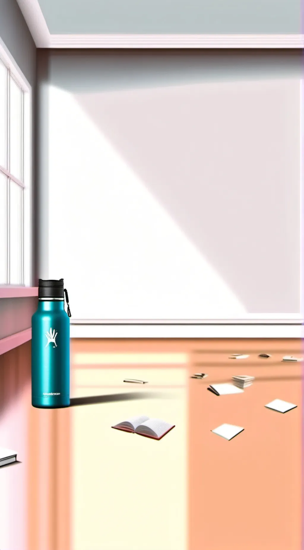 ai character: hydroflask background