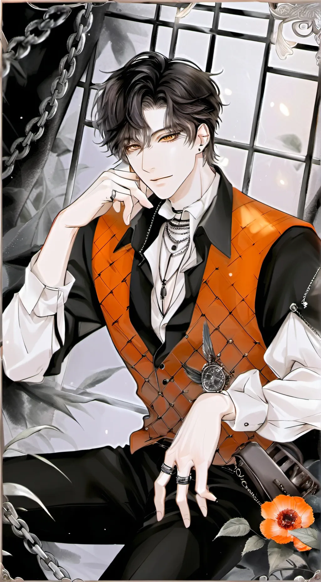 ai character: 👑Ray👑 background