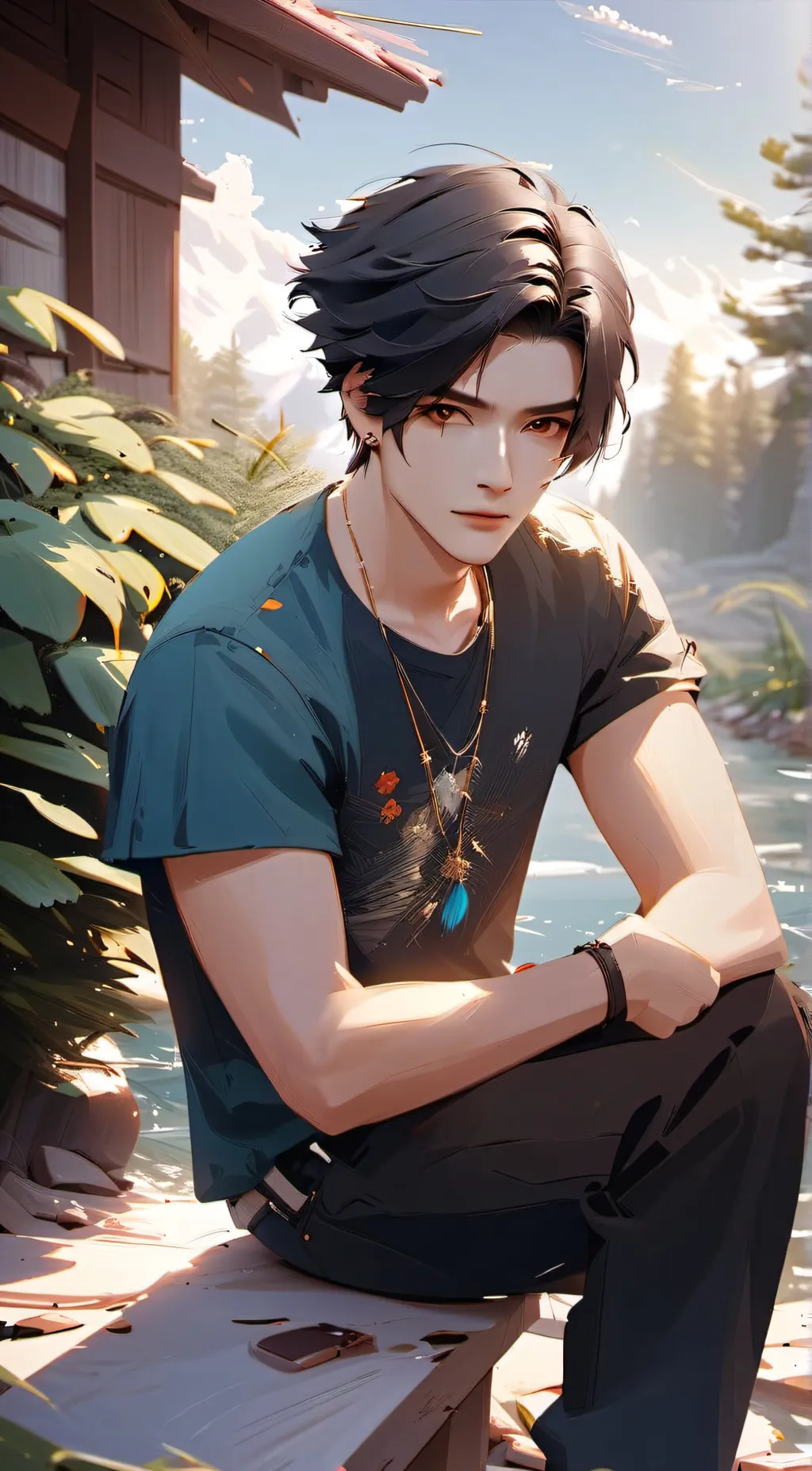 ai character: blane moses background