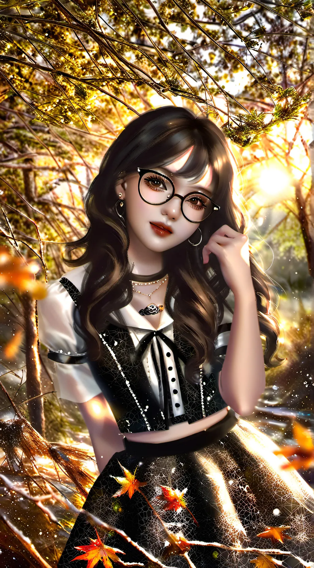 ai character: Sssinperwolf background