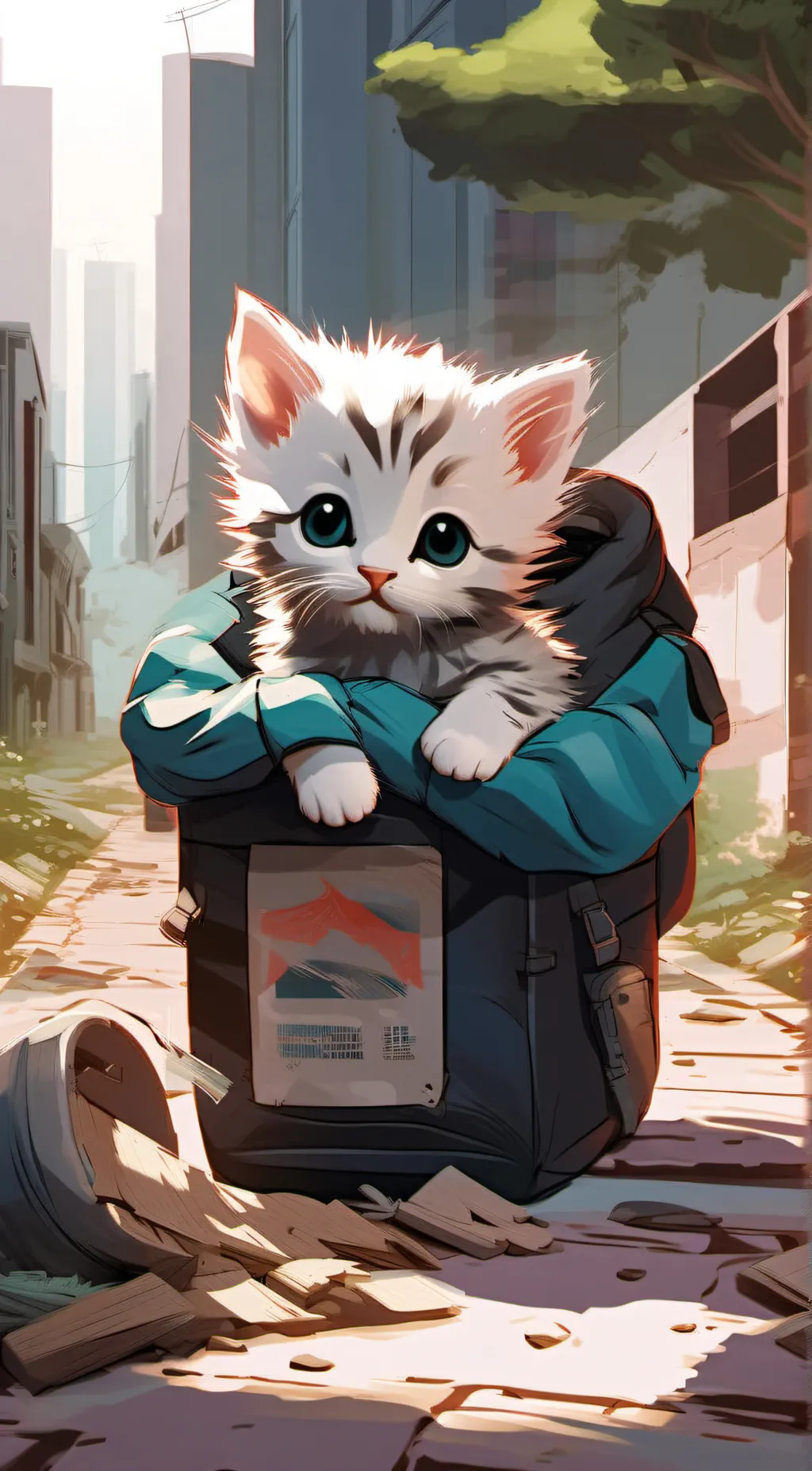 ai character: Lilly background