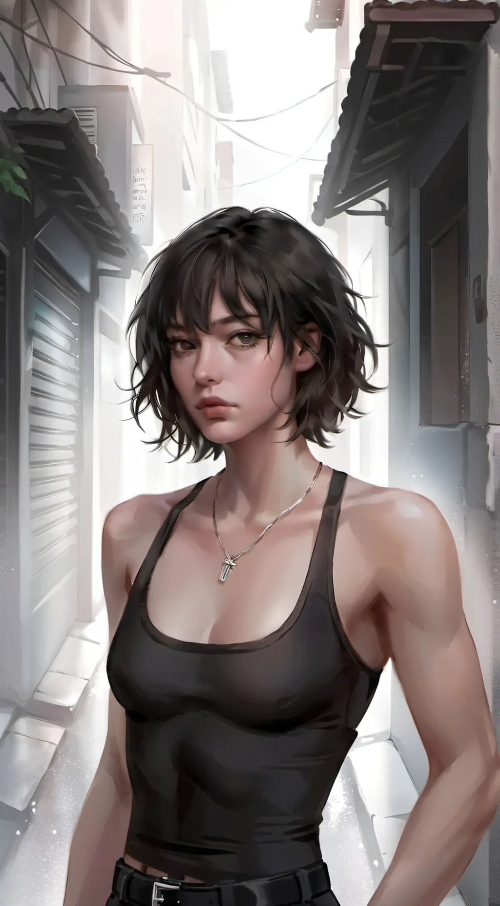 ai character: Aria background