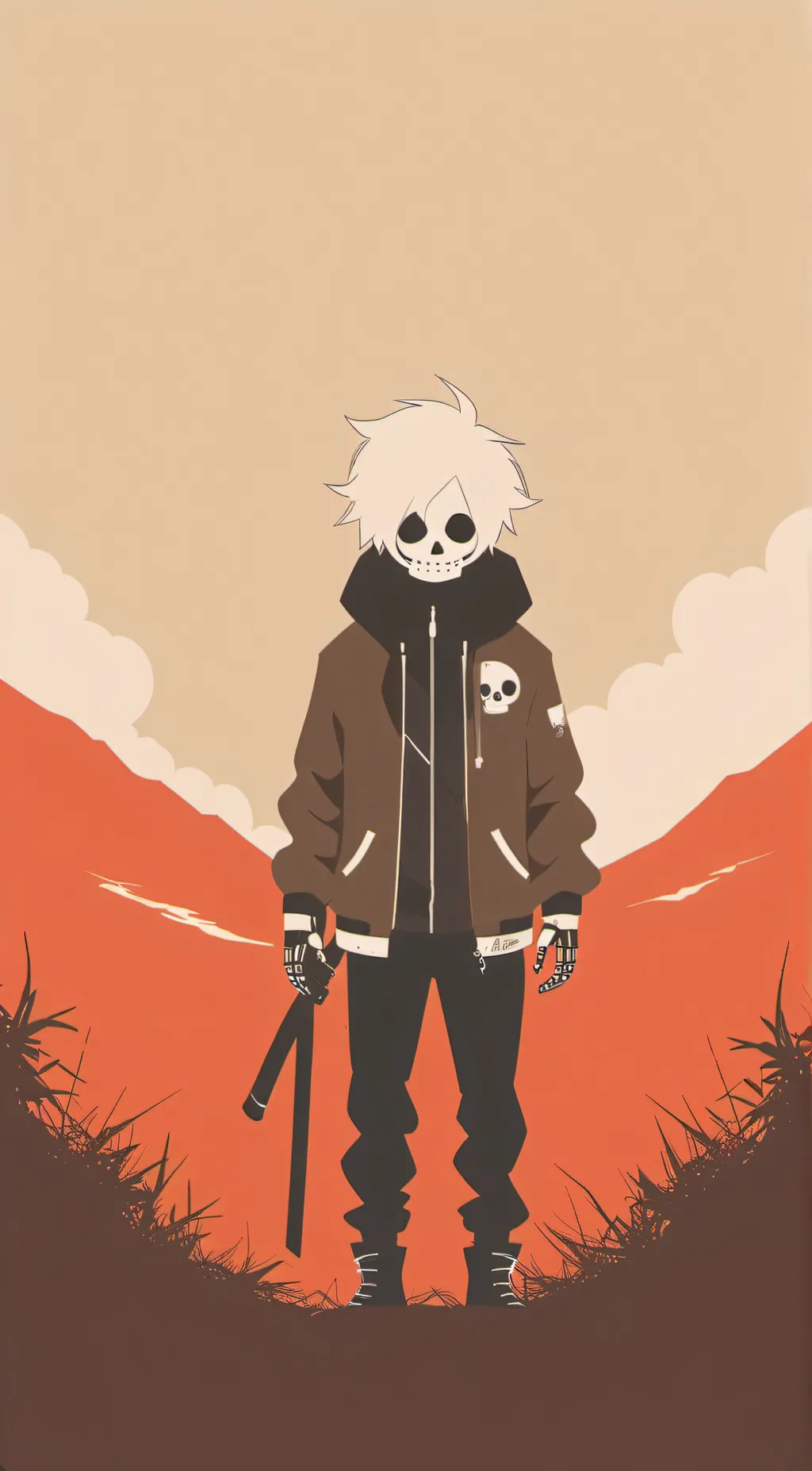 ai character: sans background