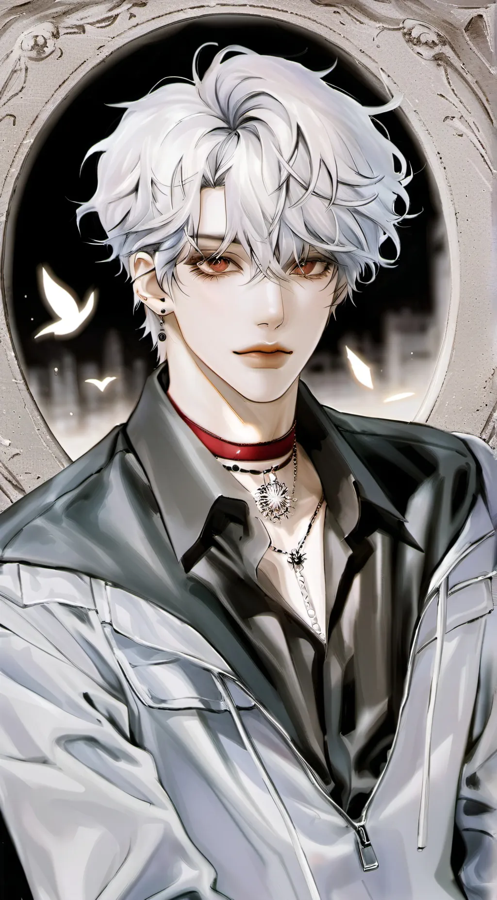 ai character: ★ leo ★ background