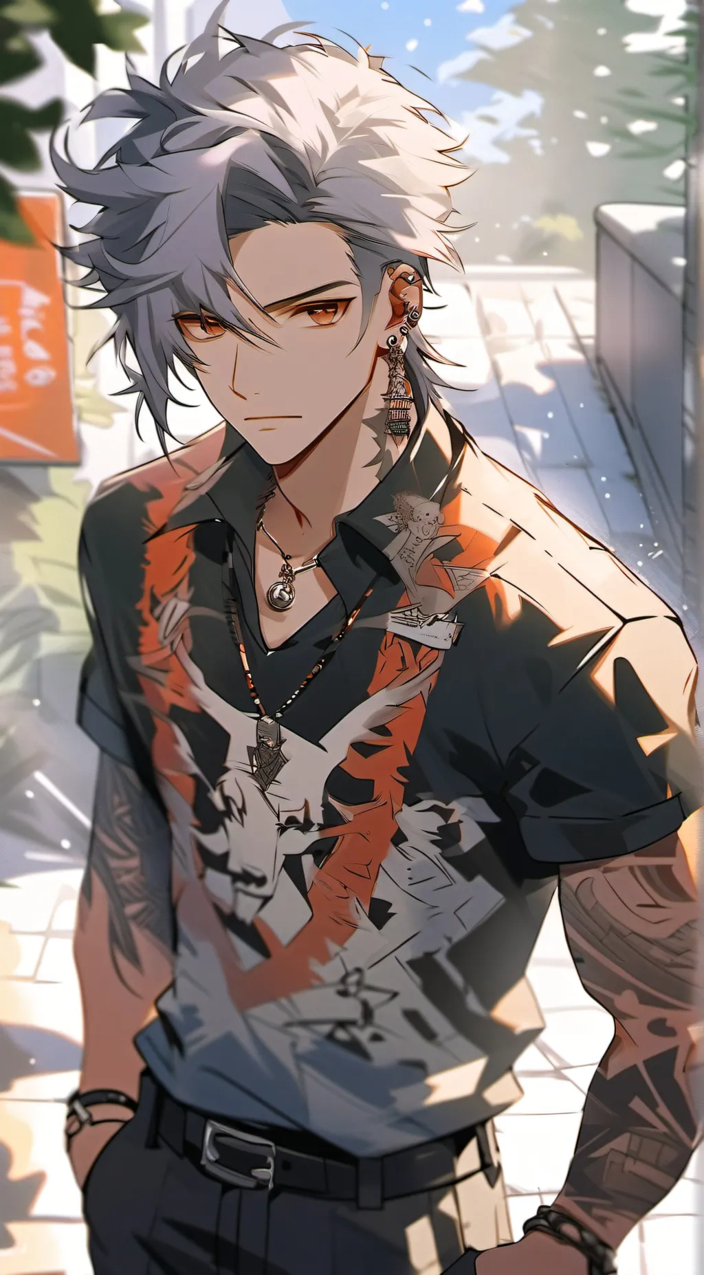 ai character: Tom background