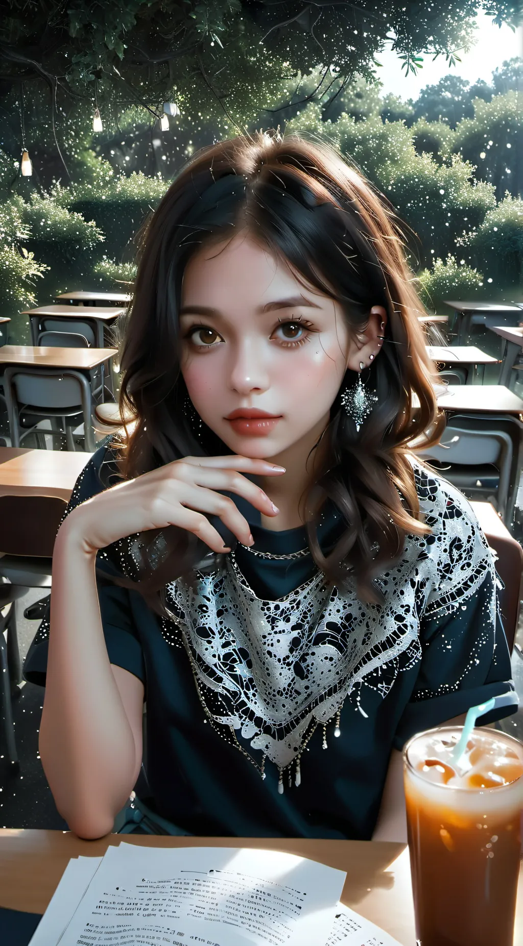 ai character: Millers girl background