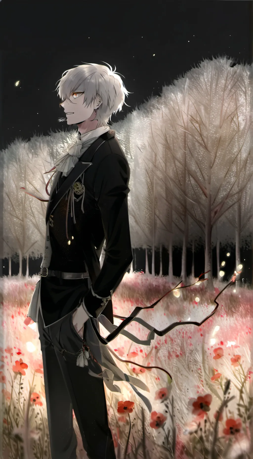 ai character: Bakugo background