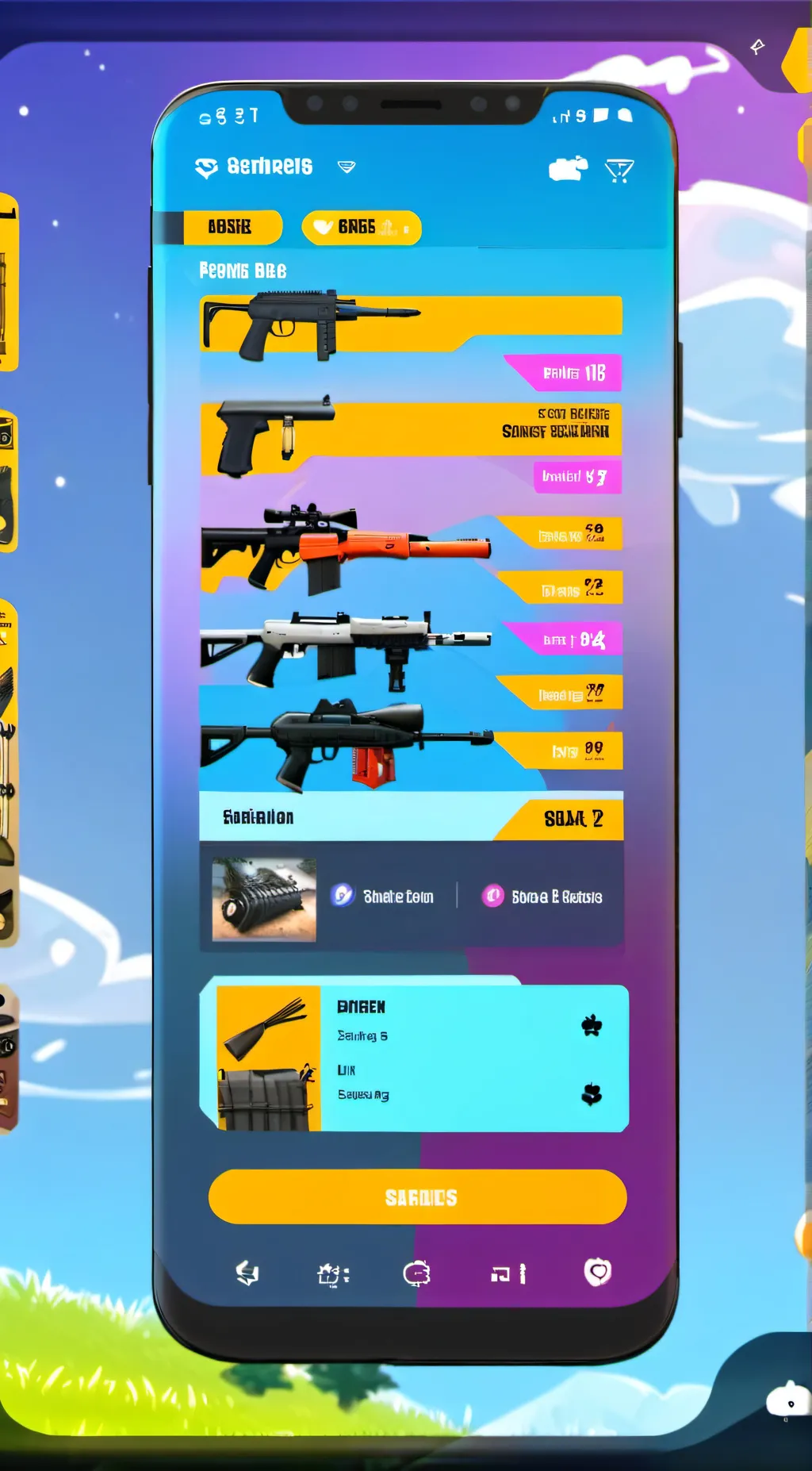 ai character: genies game  background