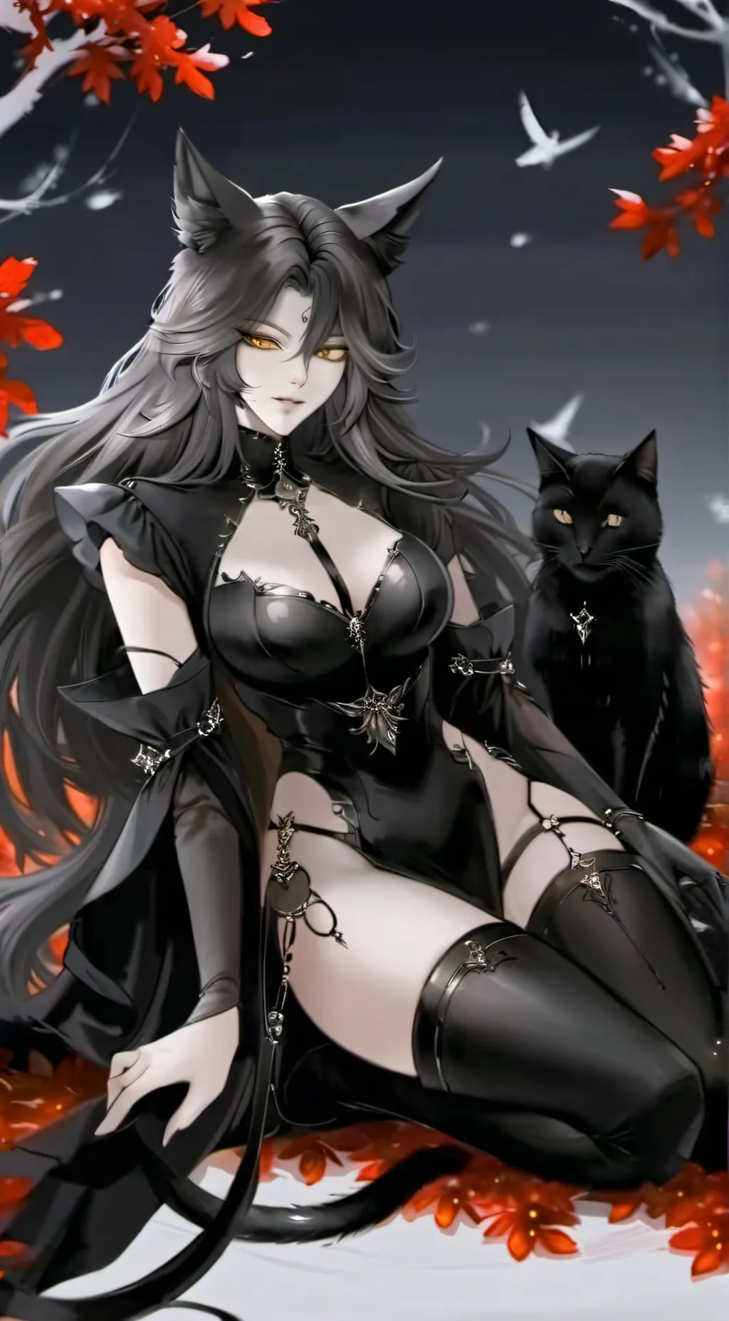 ai character: Miss Circle  background