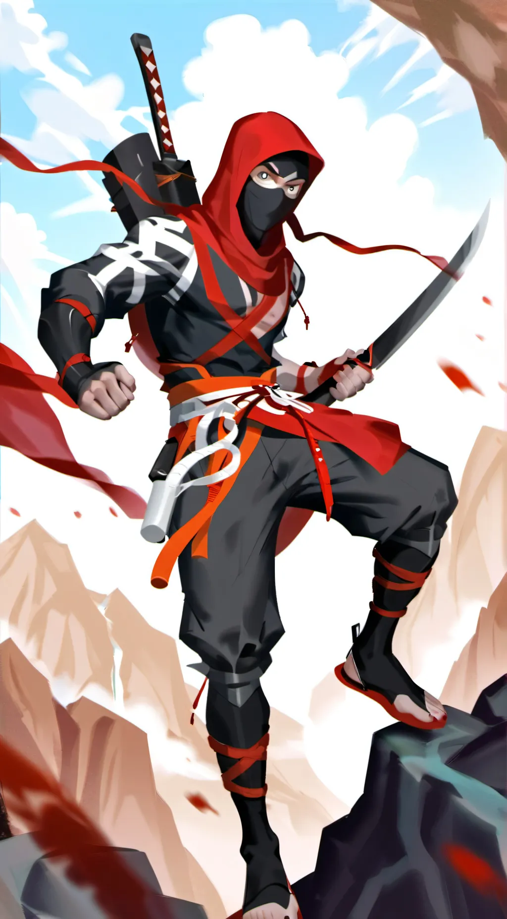 ai character: Randy  background