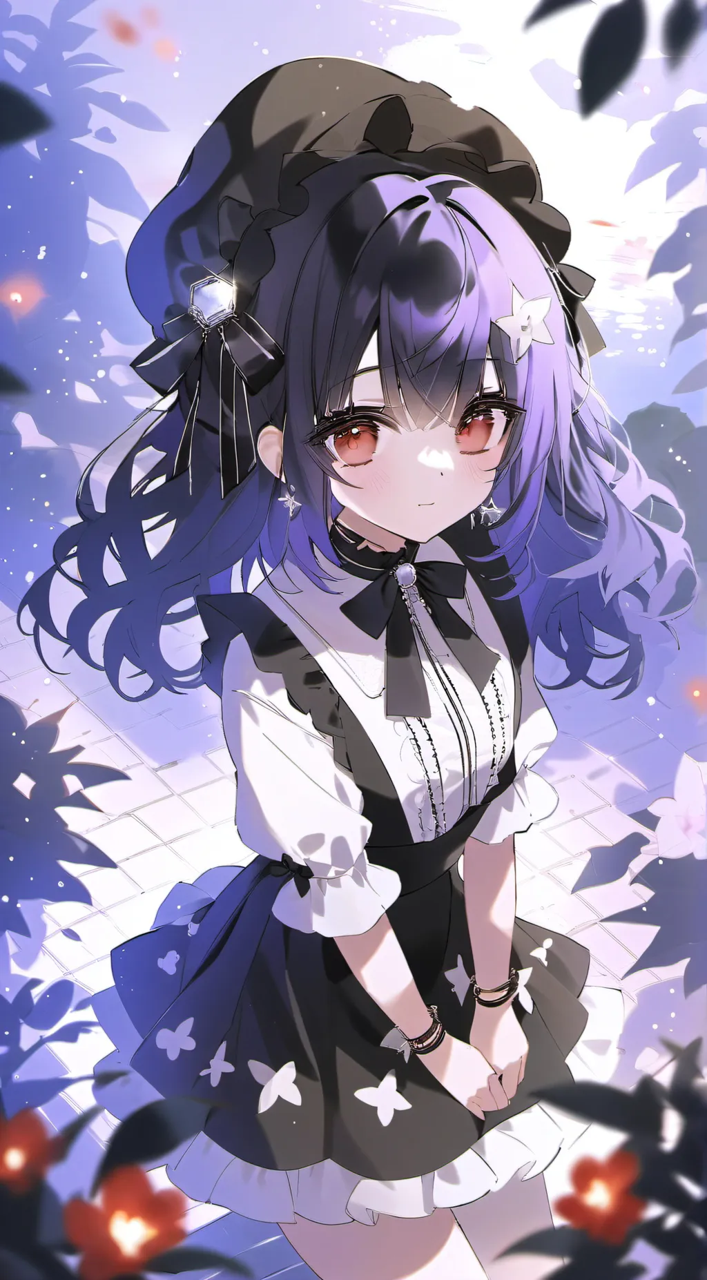 ai character: cute ella background