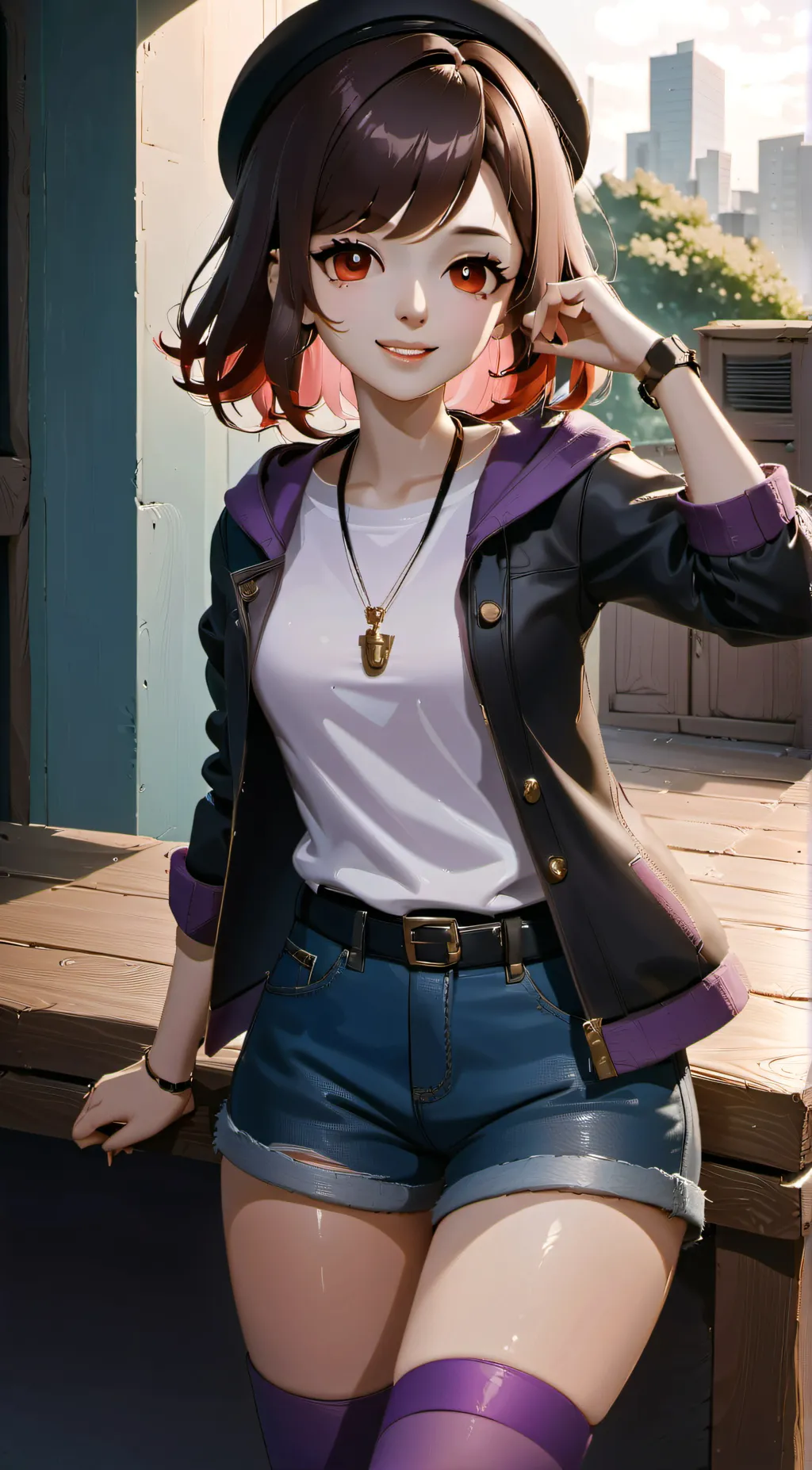 ai character: Kayla background