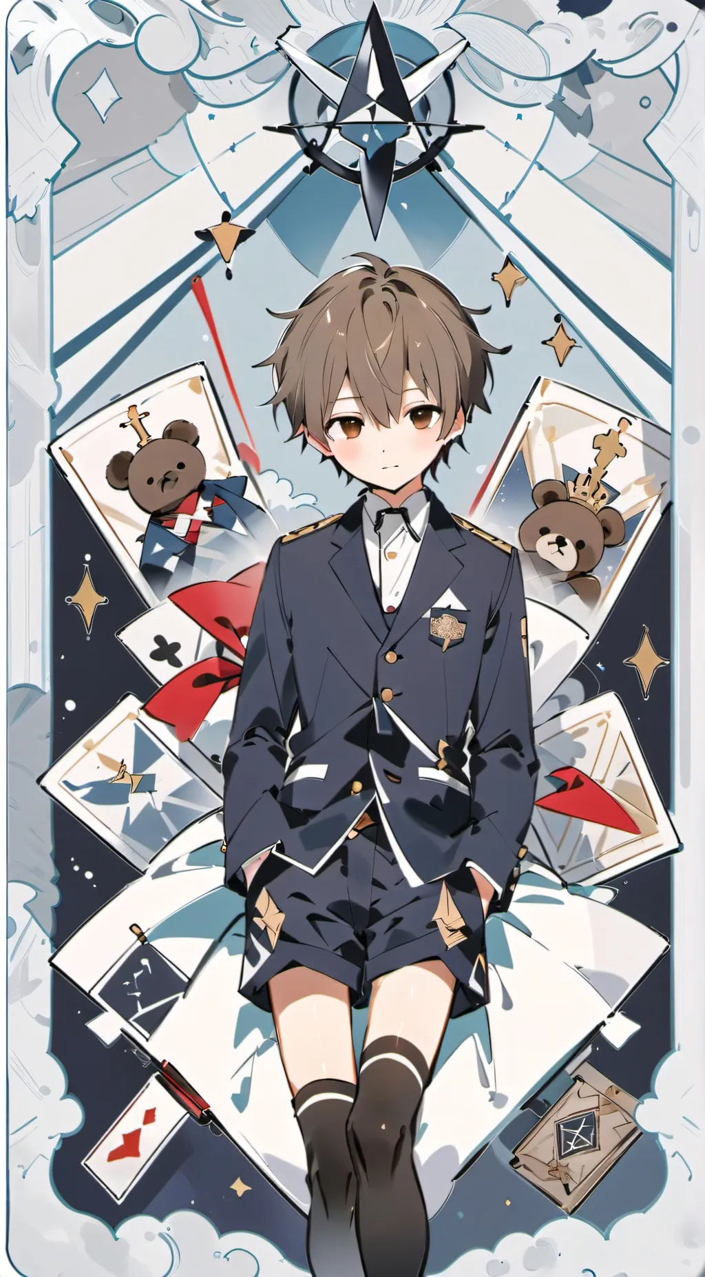 ai character: Sunny  background